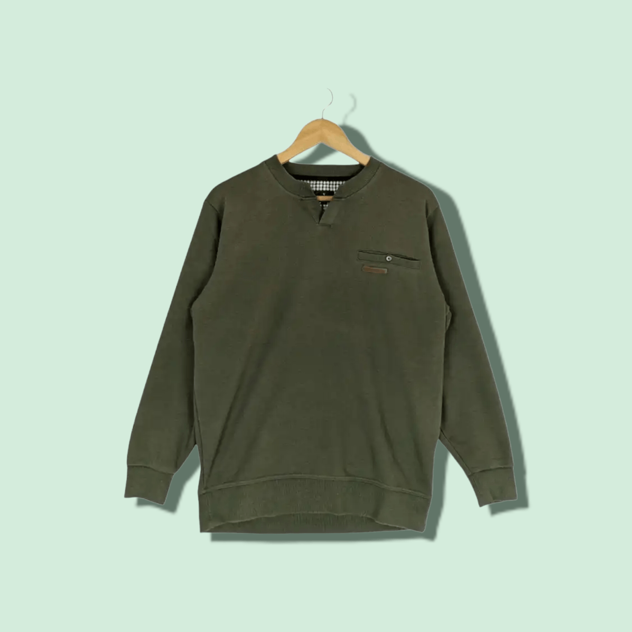 Valentino CLAUDIO VALENTINO Famous Designer Retro Sweatshirt Size US L / EU 52-54 / 3 - 1 Thumbnail
