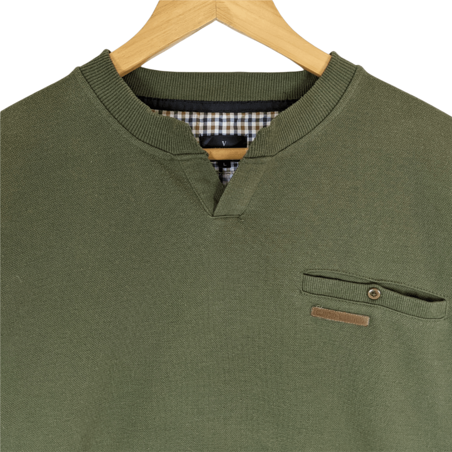 Valentino CLAUDIO VALENTINO Famous Designer Retro Sweatshirt Size US L / EU 52-54 / 3 - 4 Thumbnail