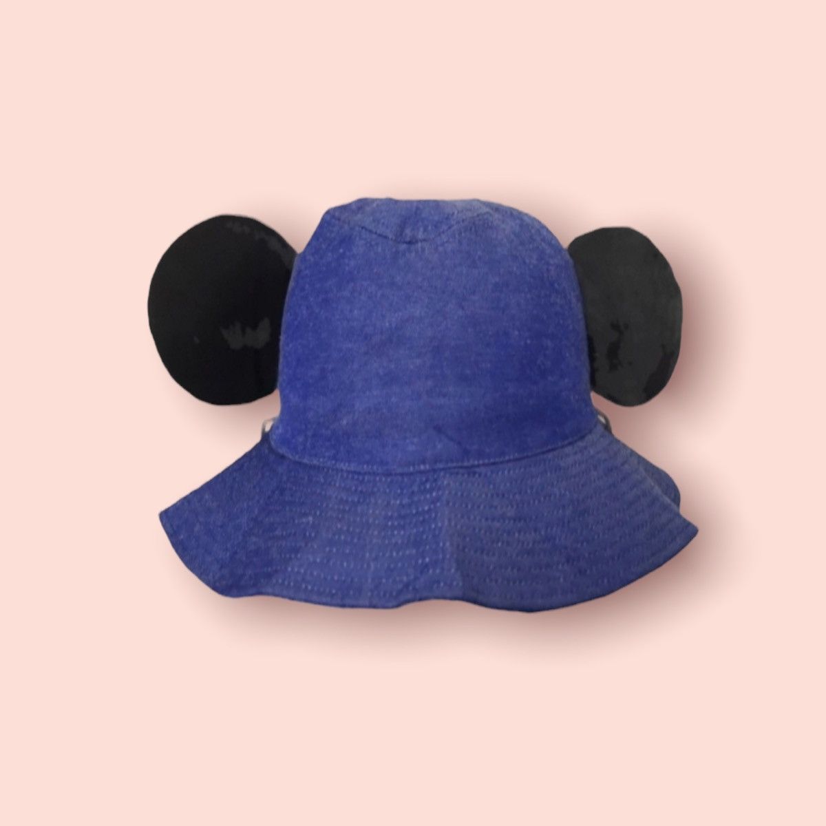 Disney VINTAGE MICKEY MOUSE EARS BUCKET HAT TOKYO DISNEYLAND Size ONE SIZE - 1 Thumbnail