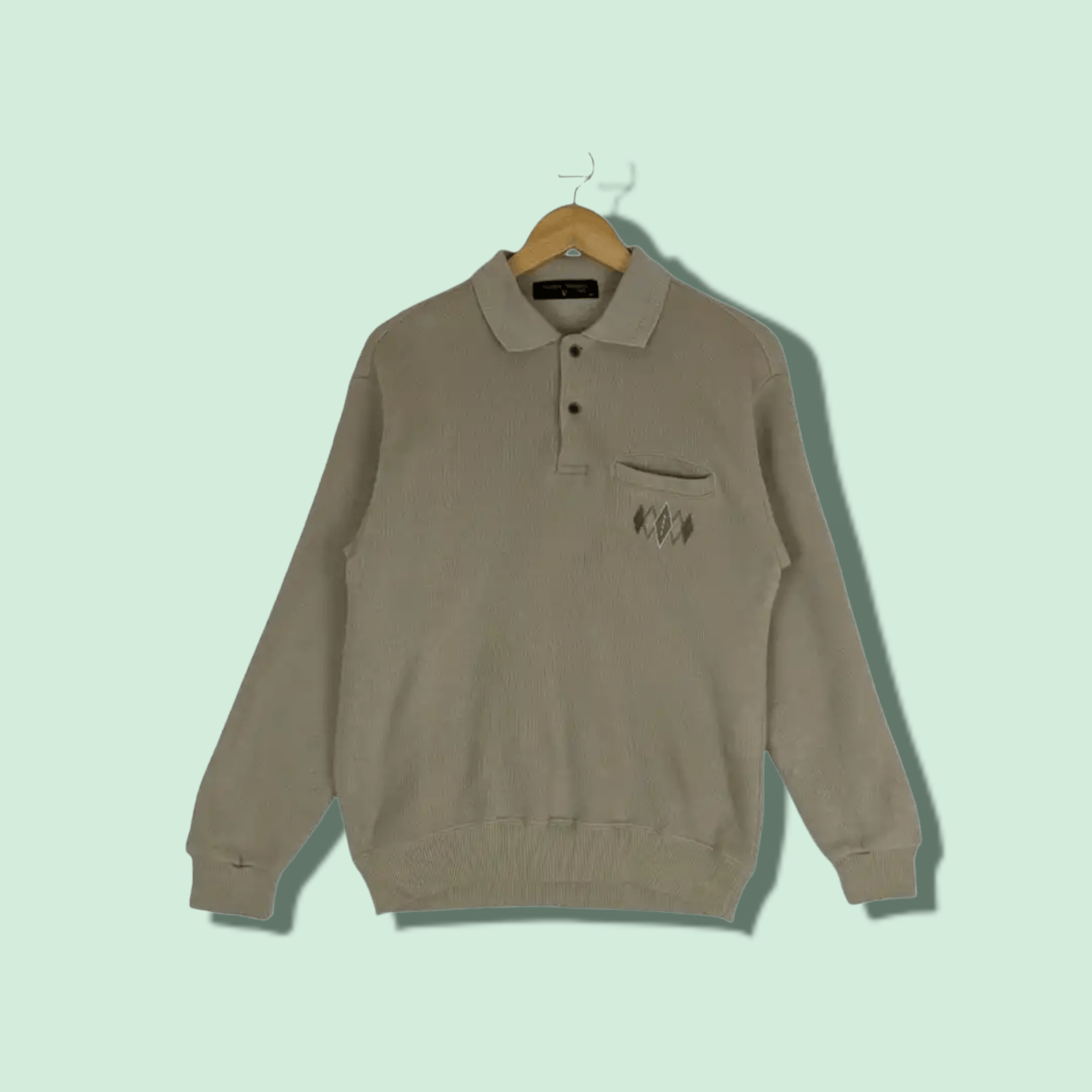 Valentino RUDOLPH VALENTINO Famous Designer Retro Sweatshirt Size US S / EU 44-46 / 1 - 1 Thumbnail