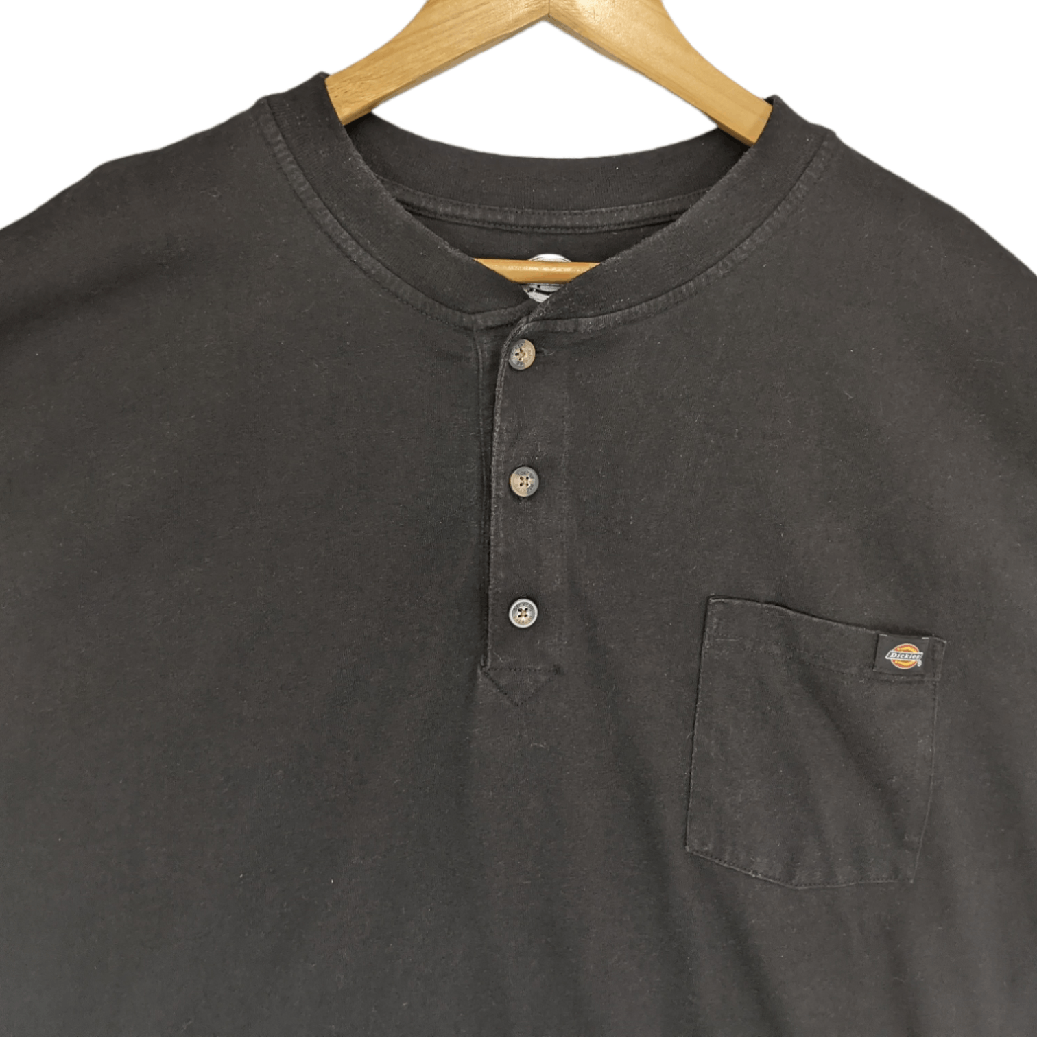Dickies DICKIES Black Plain Single Pocket T-Shirt Size US XXL / EU 58 / 5 - 4 Thumbnail
