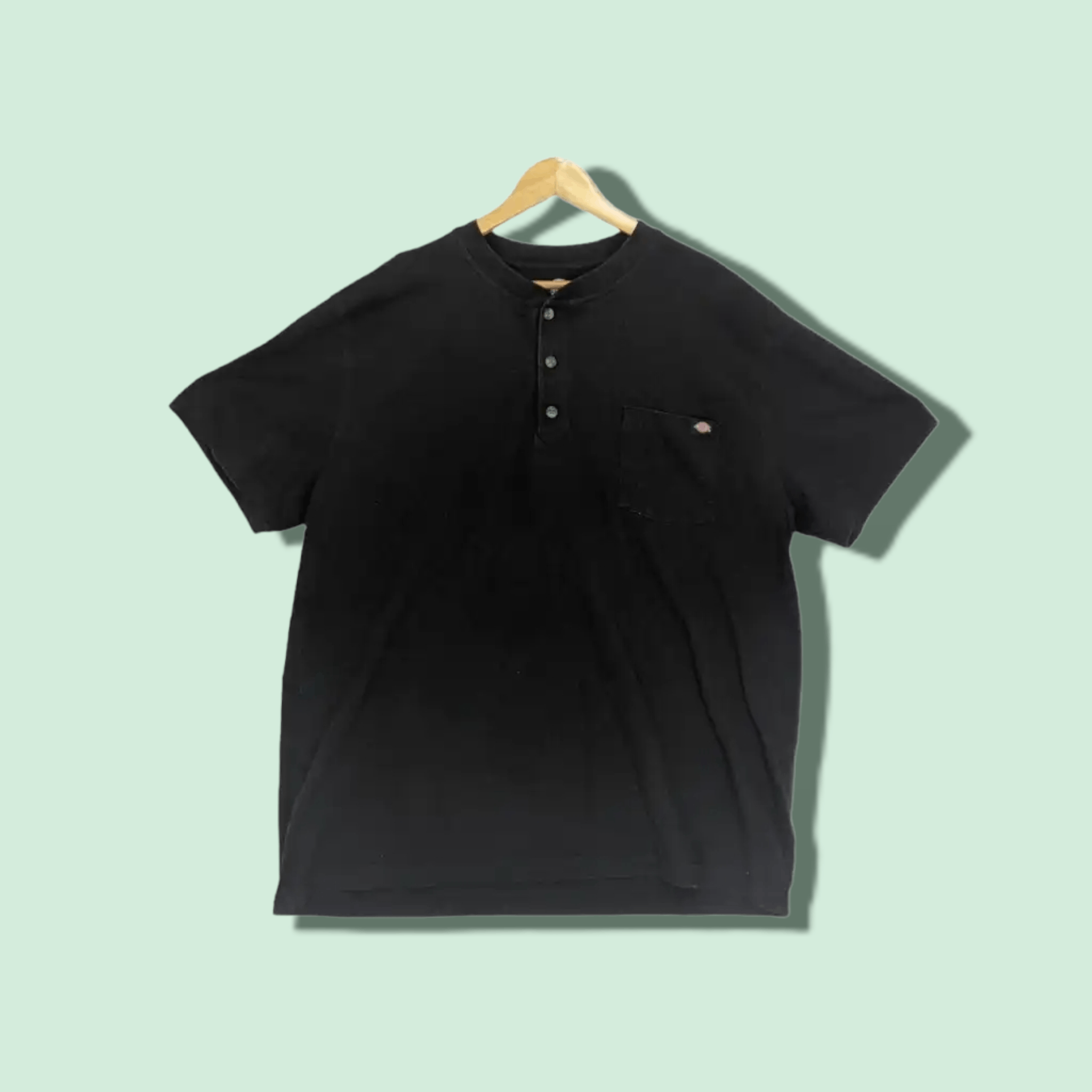 Dickies DICKIES Black Plain Single Pocket T-Shirt Size US XXL / EU 58 / 5 - 1 Thumbnail