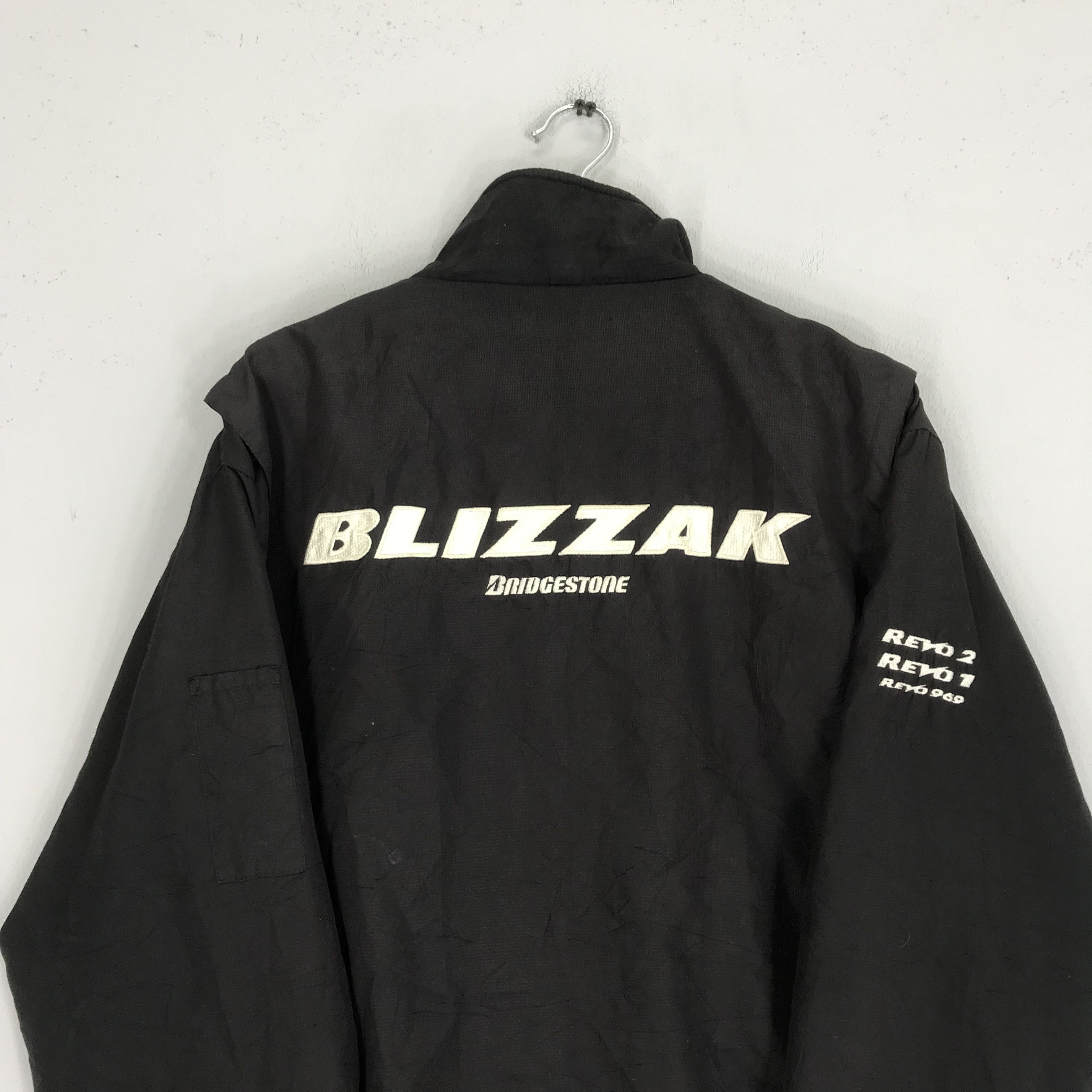 Japanese Brand Vintage Bridgestone Blizzak Motorsports Racing Jacket Size US XL / EU 56 / 4 - 5 Thumbnail