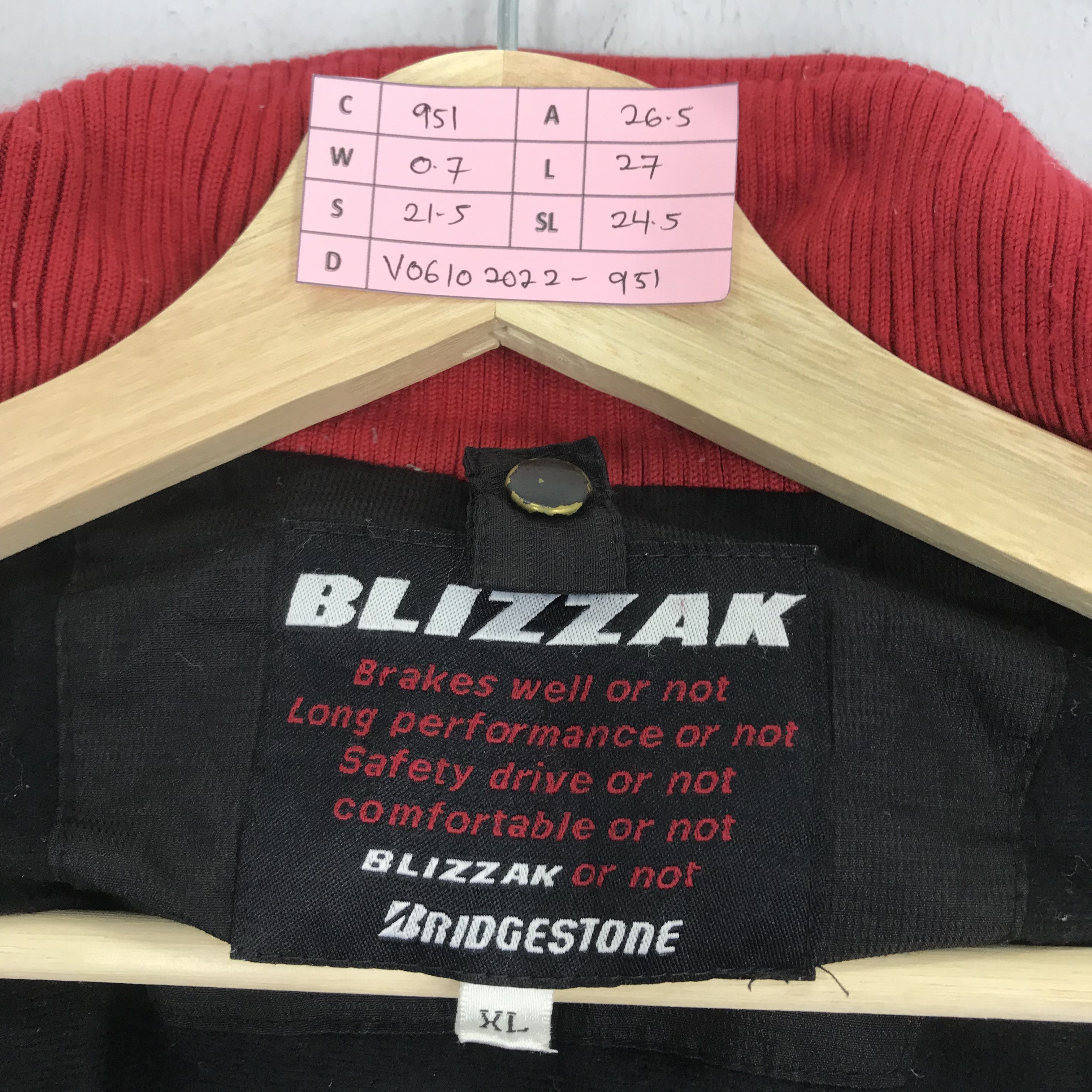 Japanese Brand Vintage Bridgestone Blizzak Motorsports Racing Jacket Size US XL / EU 56 / 4 - 14 Thumbnail
