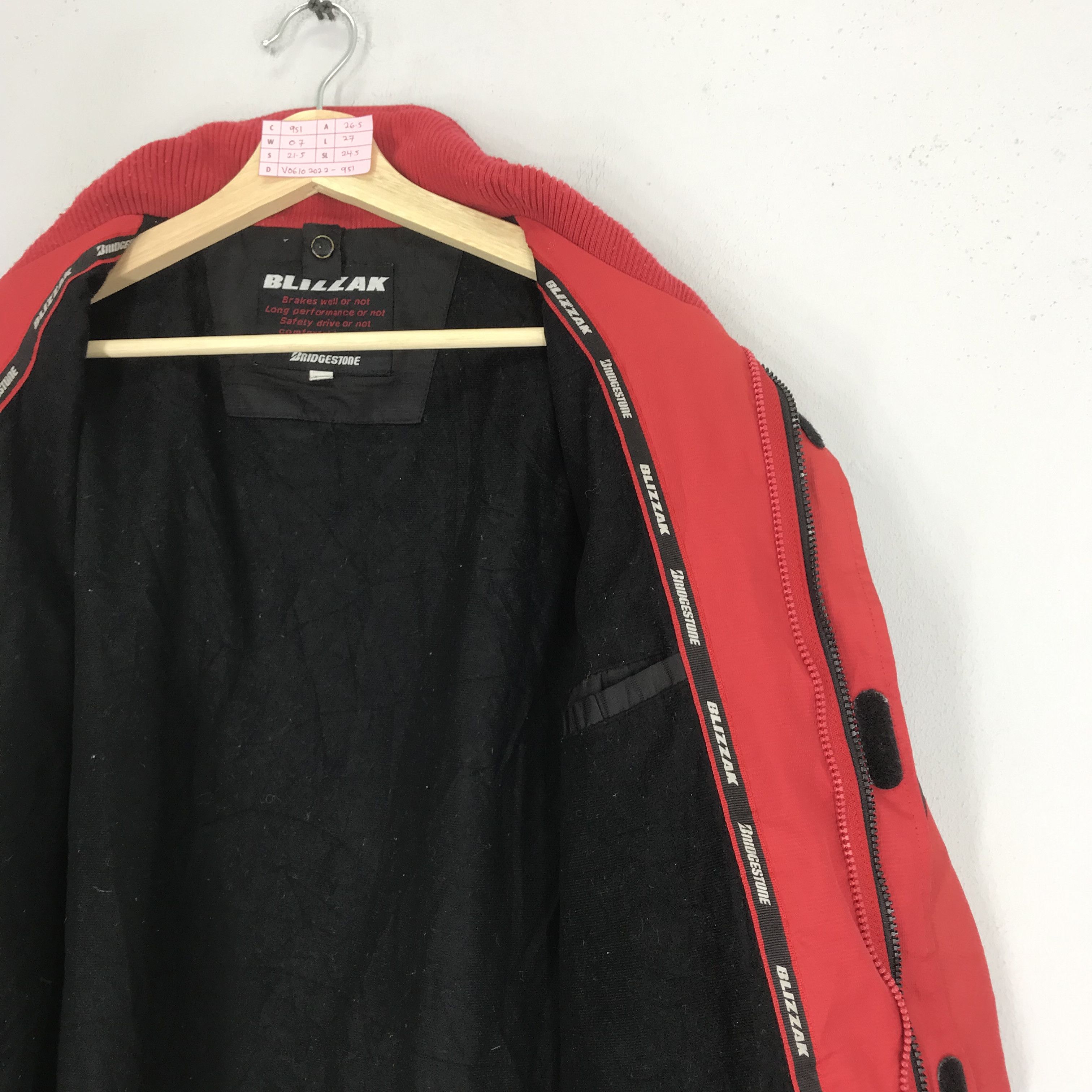 Japanese Brand Vintage Bridgestone Blizzak Motorsports Racing Jacket Size US XL / EU 56 / 4 - 6 Thumbnail