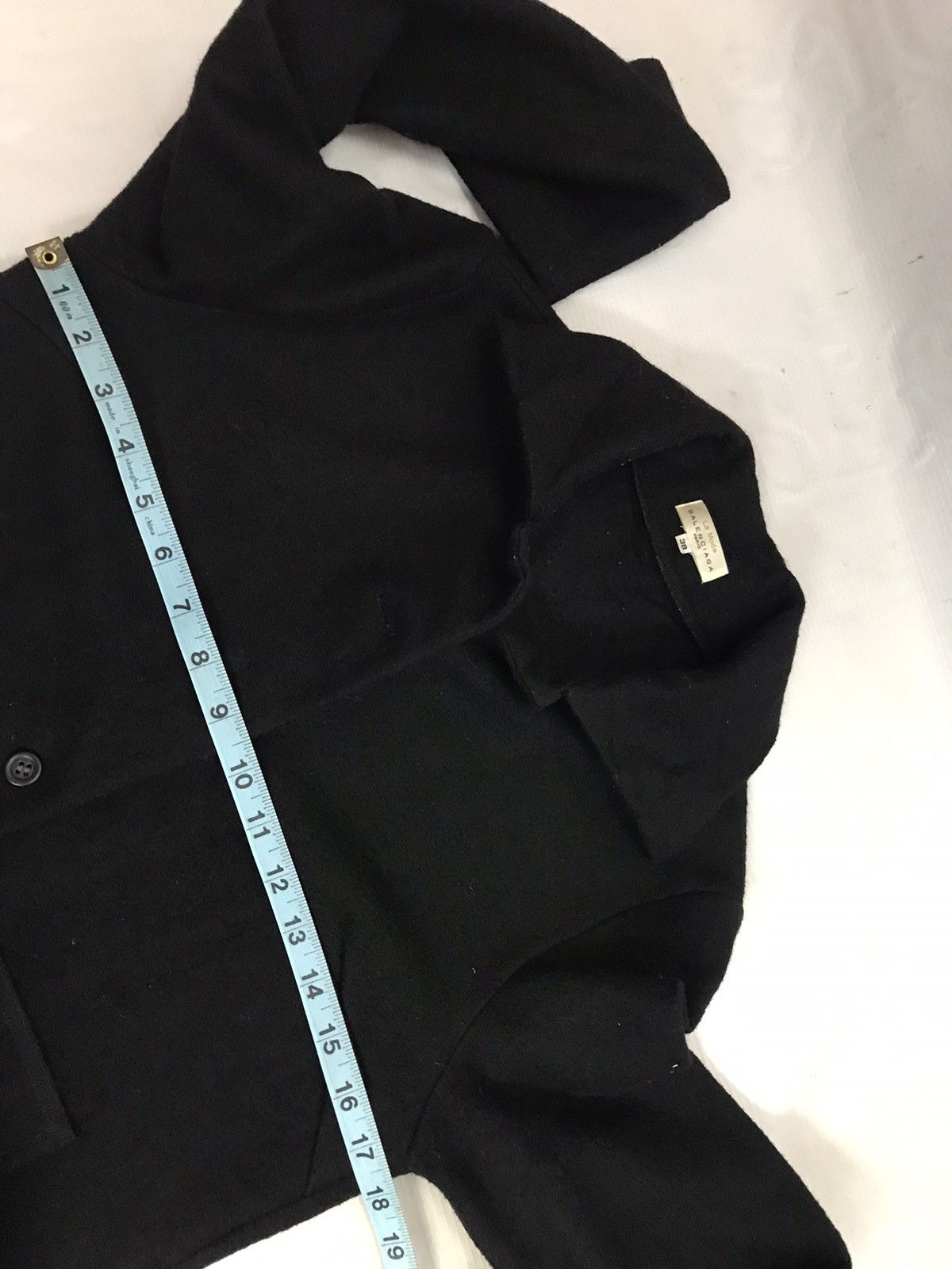 Balenciaga BALENCIAGA WOOL JACKET BUTTON UP FOR WOMEN Size XS / US 0-2 / IT 36-38 - 10 Thumbnail