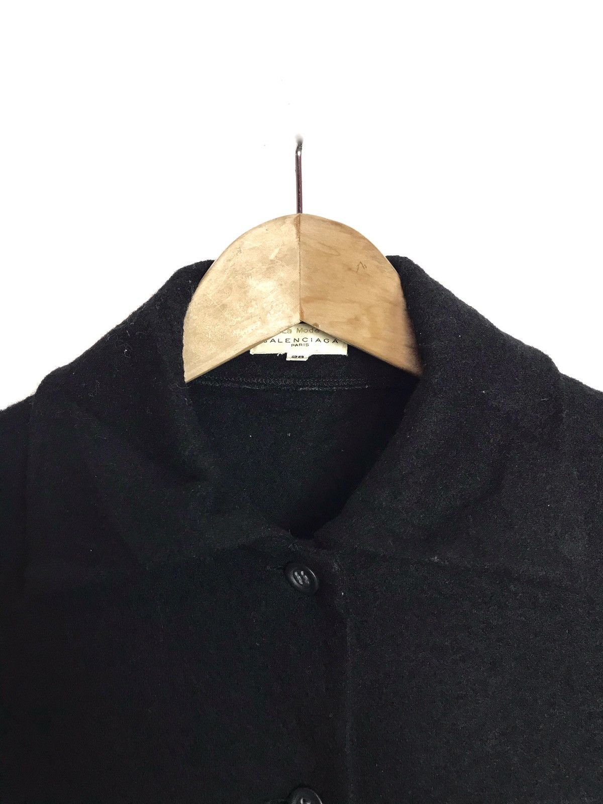 Balenciaga BALENCIAGA WOOL JACKET BUTTON UP FOR WOMEN Size XS / US 0-2 / IT 36-38 - 3 Thumbnail
