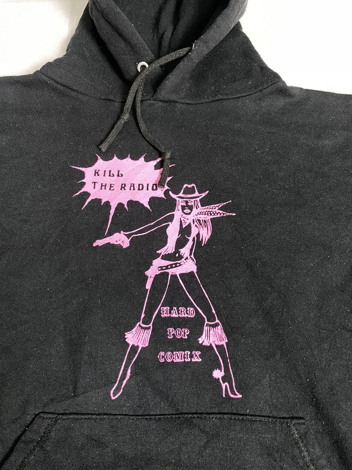 Vintage Vintage Jerzees 50/50 Hoodie Hard Pop Comix Size US S / EU 44-46 / 1 - 2 Thumbnail