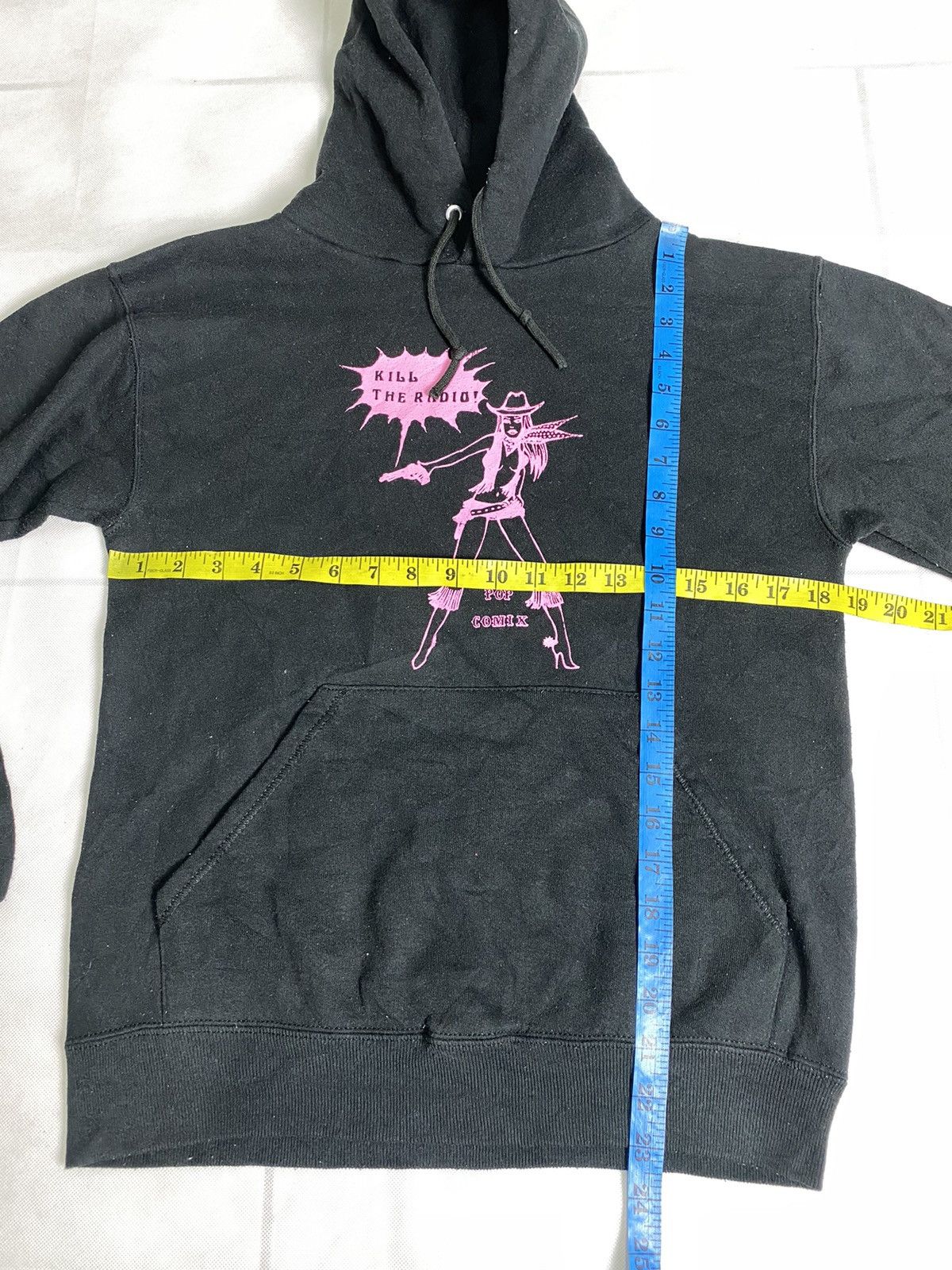 Vintage Vintage Jerzees 50/50 Hoodie Hard Pop Comix Size US S / EU 44-46 / 1 - 6 Thumbnail