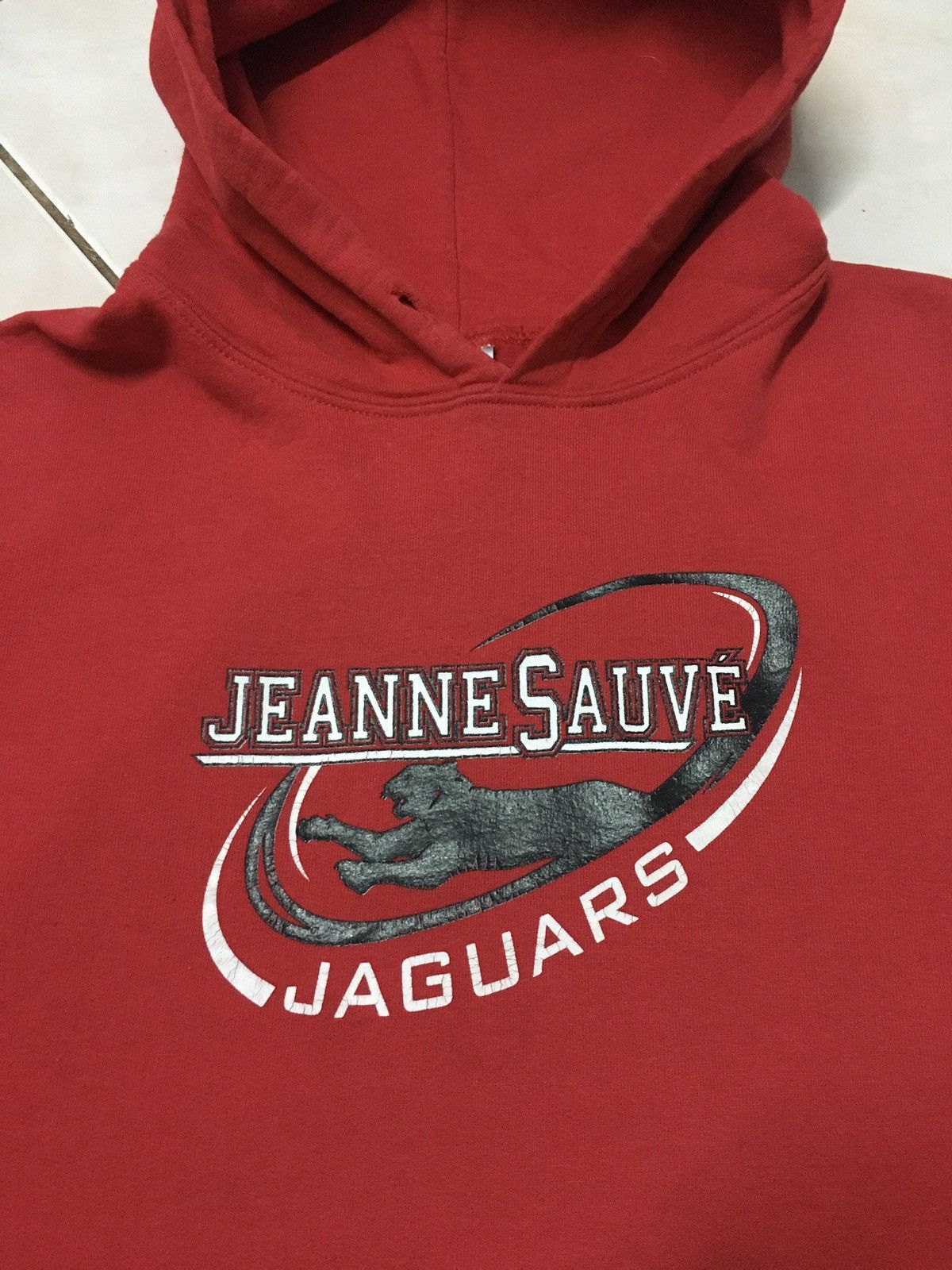 Vintage Vintage jeanne sauve jaguars hoodie Size US S / EU 44-46 / 1 - 2 Thumbnail