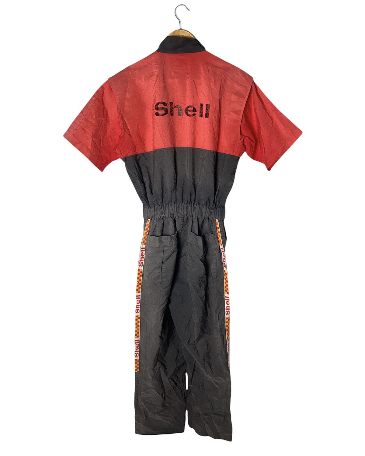 Sports Specialties × Vintage Vintage Shell Coverall Jumpsuit Side Tape ...
