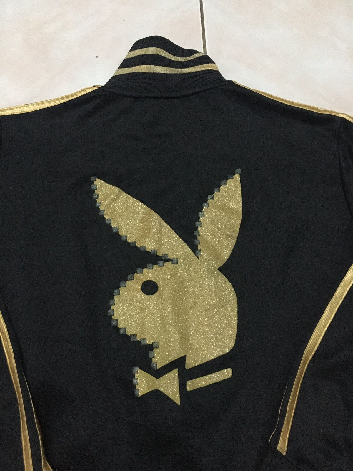 Japanese Brand × Playboy × Vintage Playboy big logo jacket zipper Size US L / EU 52-54 / 3 - 11 Thumbnail