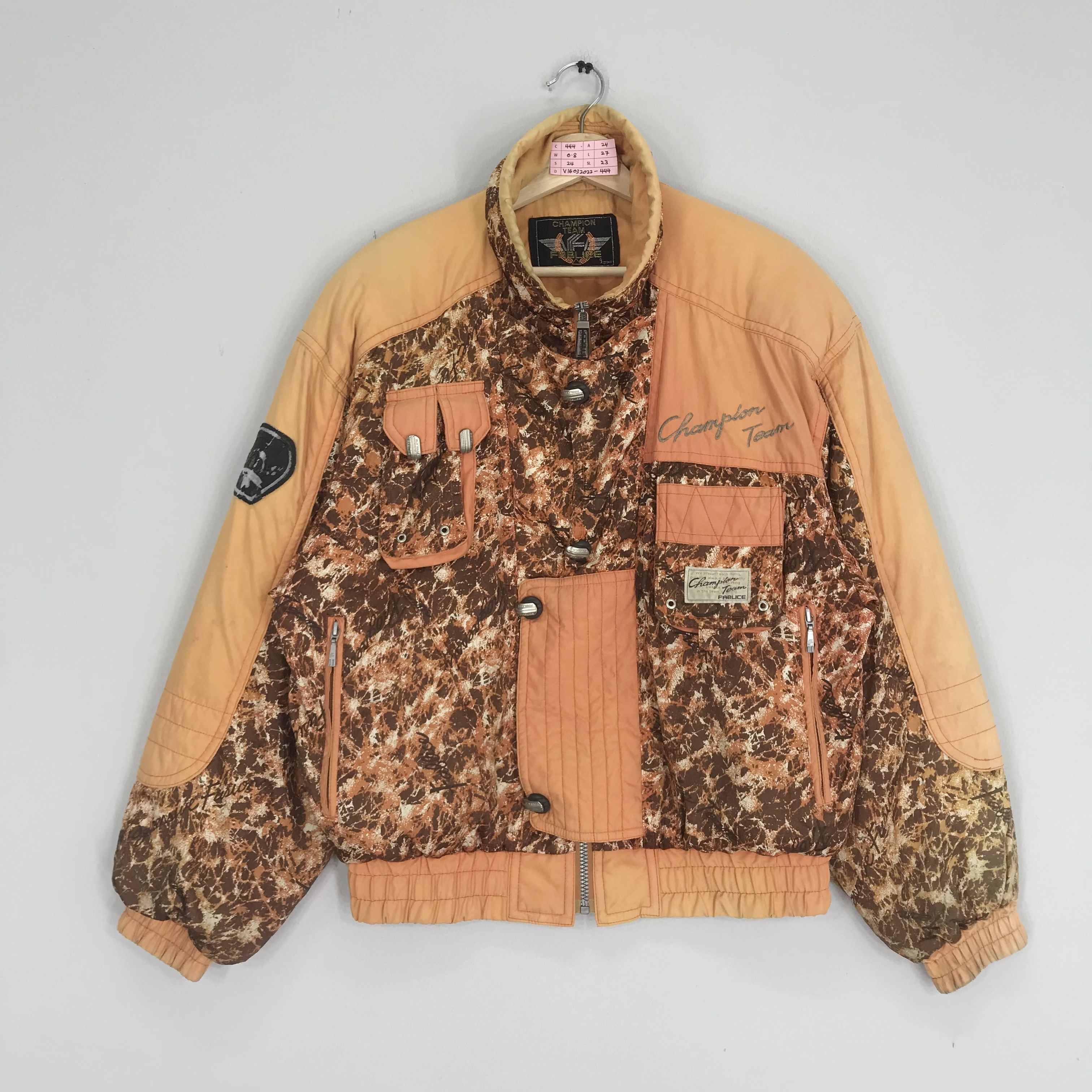 Fablice Ski Hoodie Bomber Jacket Winter Snow Jacket - Main Image