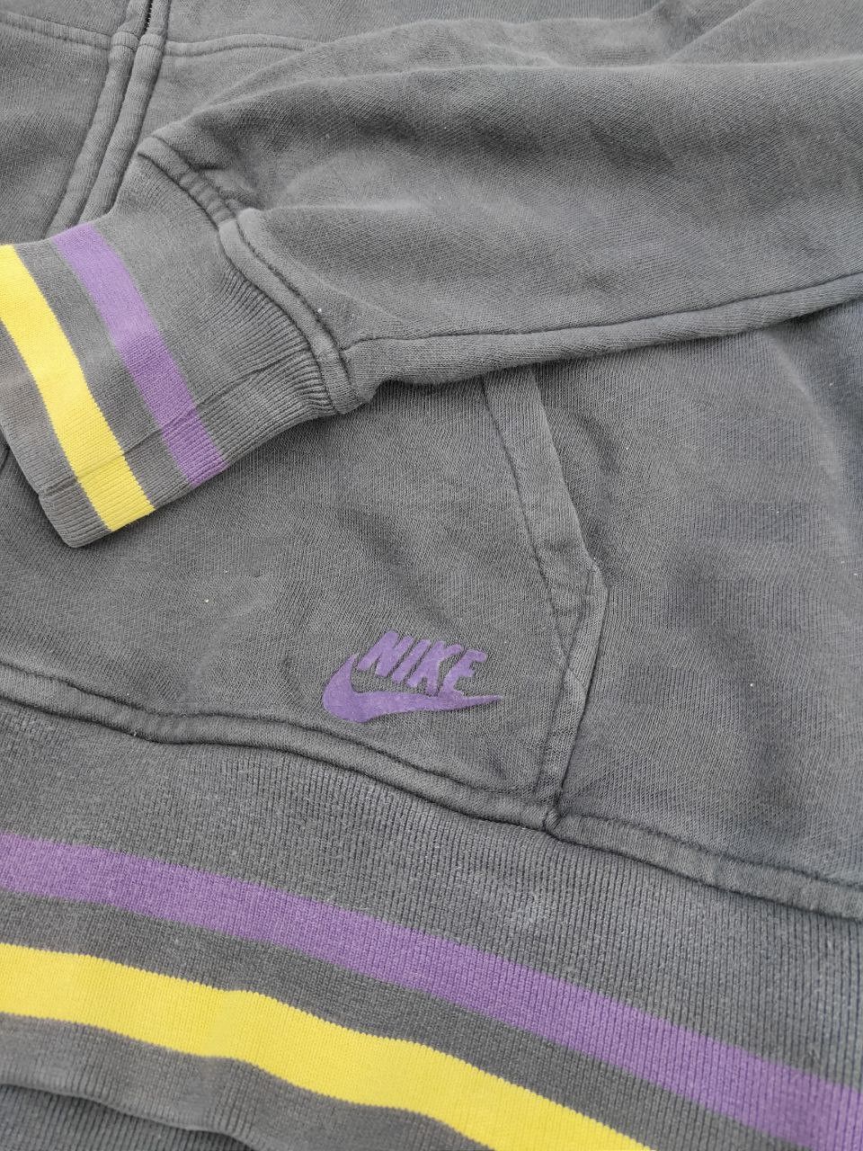 Nike × Vintage Vintage Nike Spell Out Hoodie Size US XL / EU 56 / 4 - 4 Thumbnail