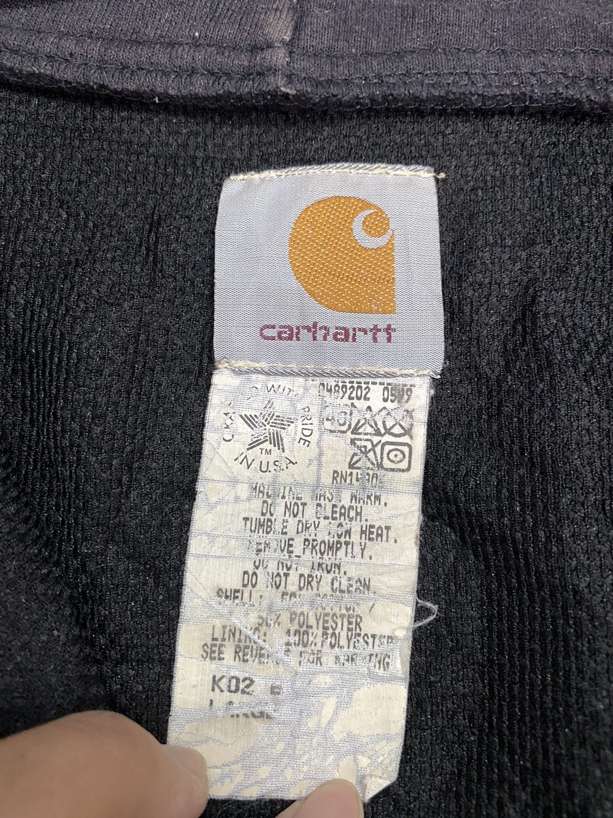 Carhartt × Vintage Vintage Carhartt Hoodie Size US M / EU 48-50 / 2 - 9 Thumbnail