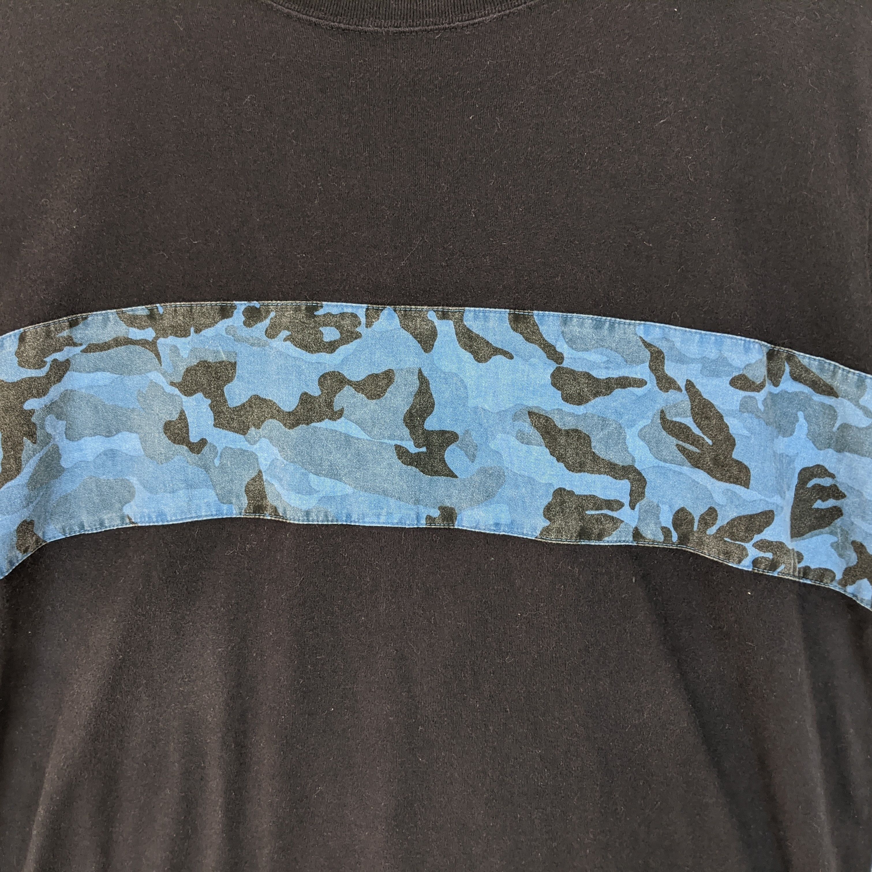 Japanese Brand HELLO PROJECT Japan BK Military Camouflage Tactical T-Shirt Size US L / EU 52-54 / 3 - 6 Thumbnail