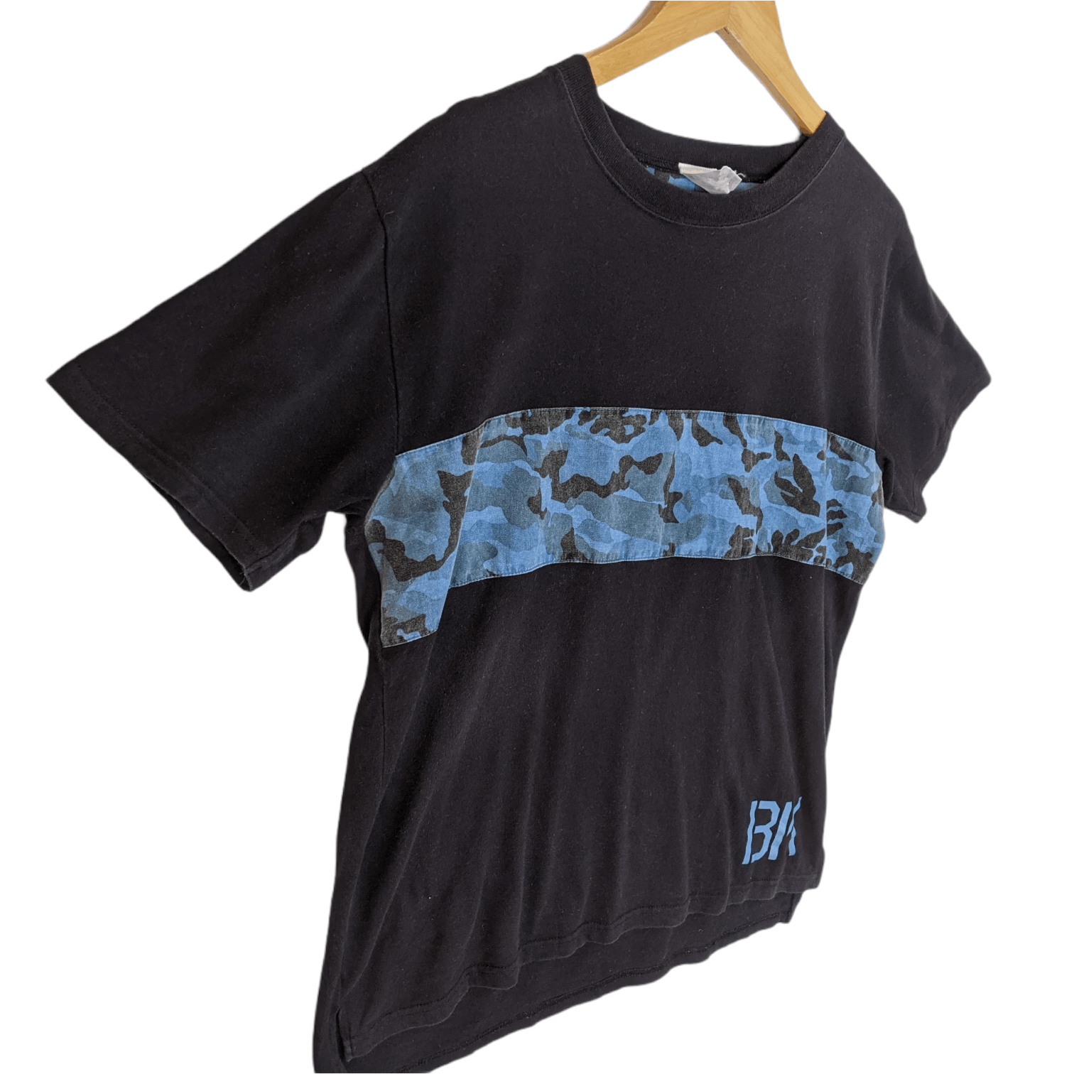 Japanese Brand HELLO PROJECT Japan BK Military Camouflage Tactical T-Shirt Size US L / EU 52-54 / 3 - 3 Thumbnail