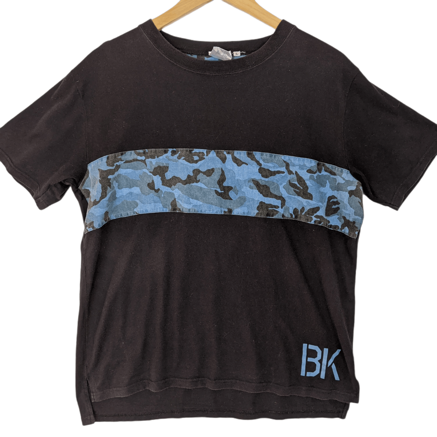 Japanese Brand HELLO PROJECT Japan BK Military Camouflage Tactical T-Shirt Size US L / EU 52-54 / 3 - 2 Thumbnail
