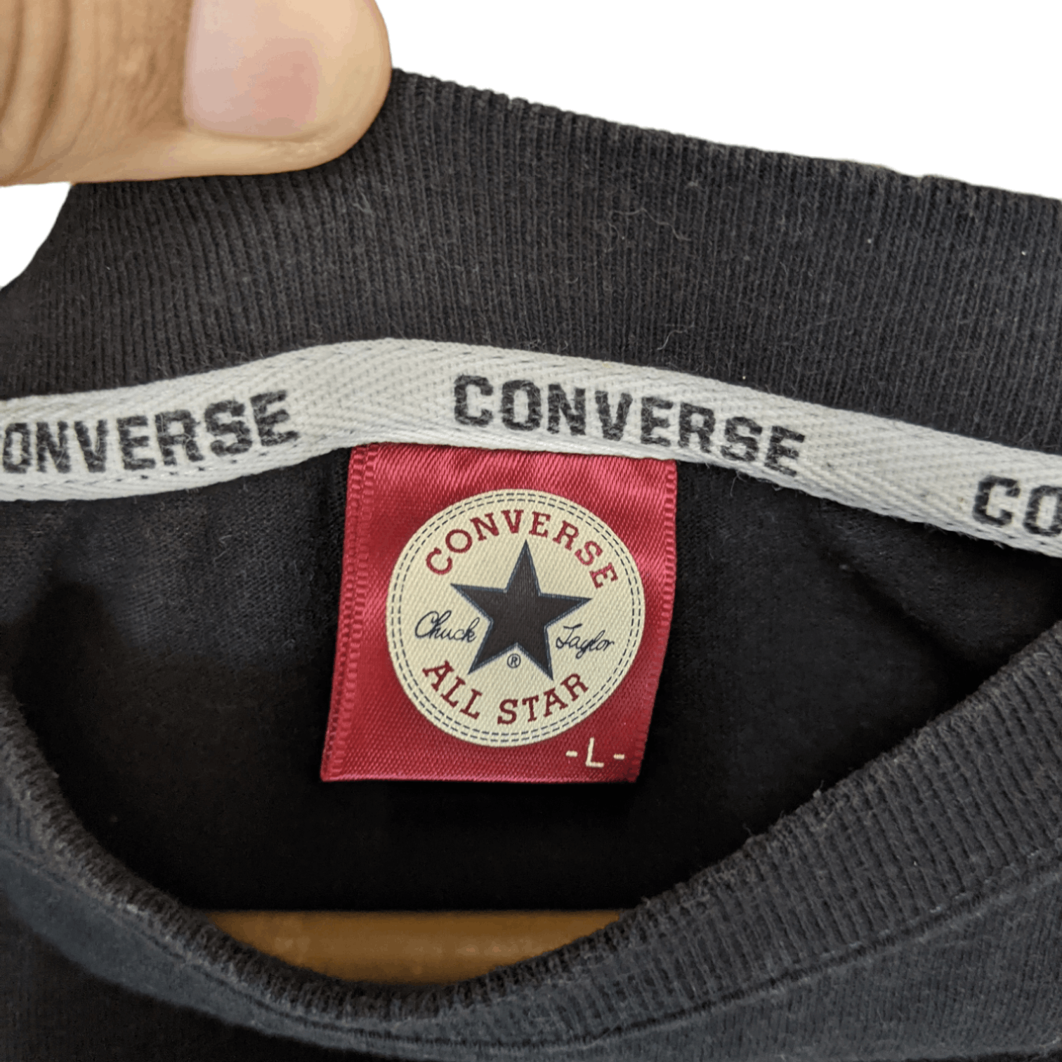 Converse CONVERSE All Star Jack Parcel Shoes Graphic Image T-Shirt Size US L / EU 52-54 / 3 - 6 Thumbnail