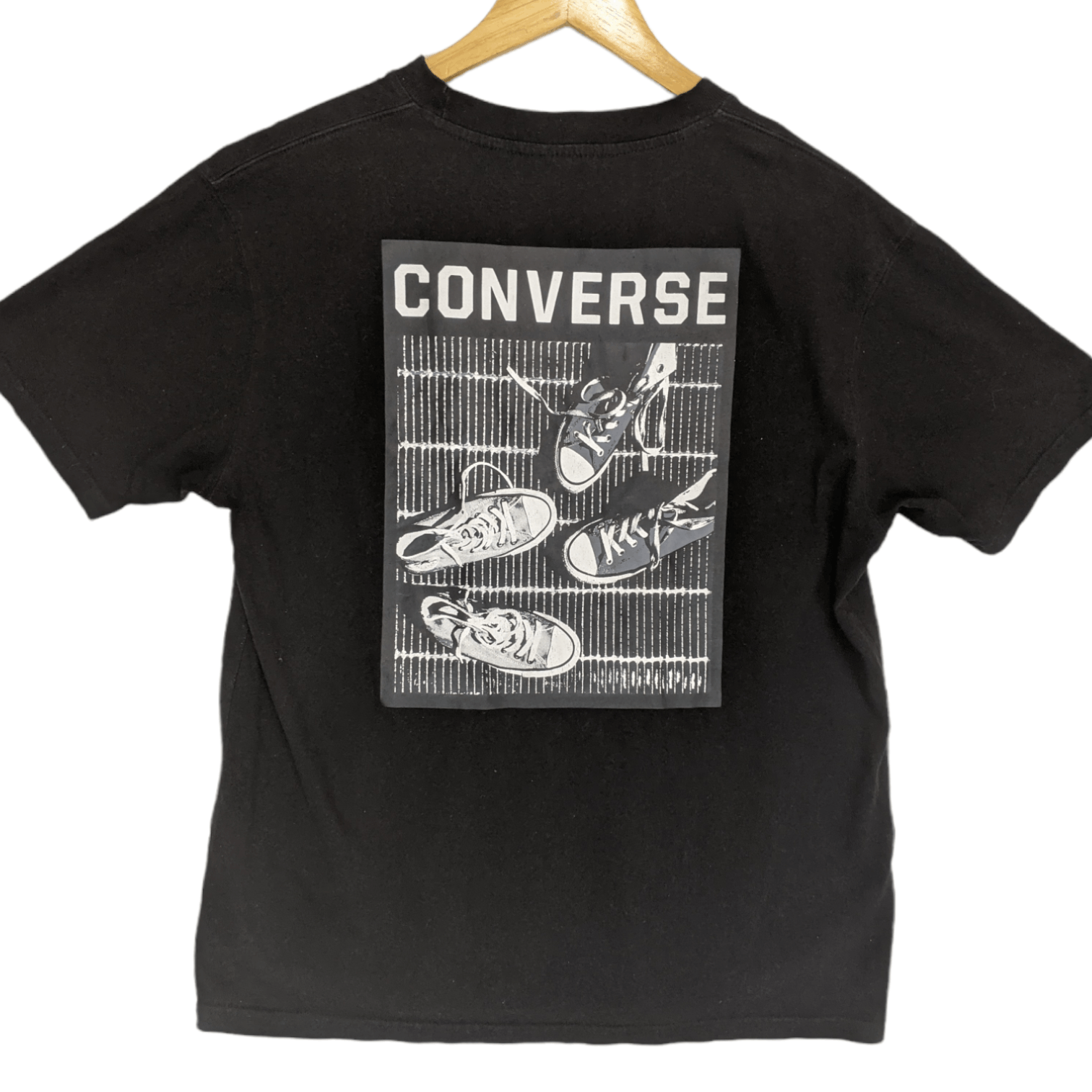 Converse CONVERSE All Star Jack Parcel Shoes Graphic Image T-Shirt Size US L / EU 52-54 / 3 - 4 Thumbnail