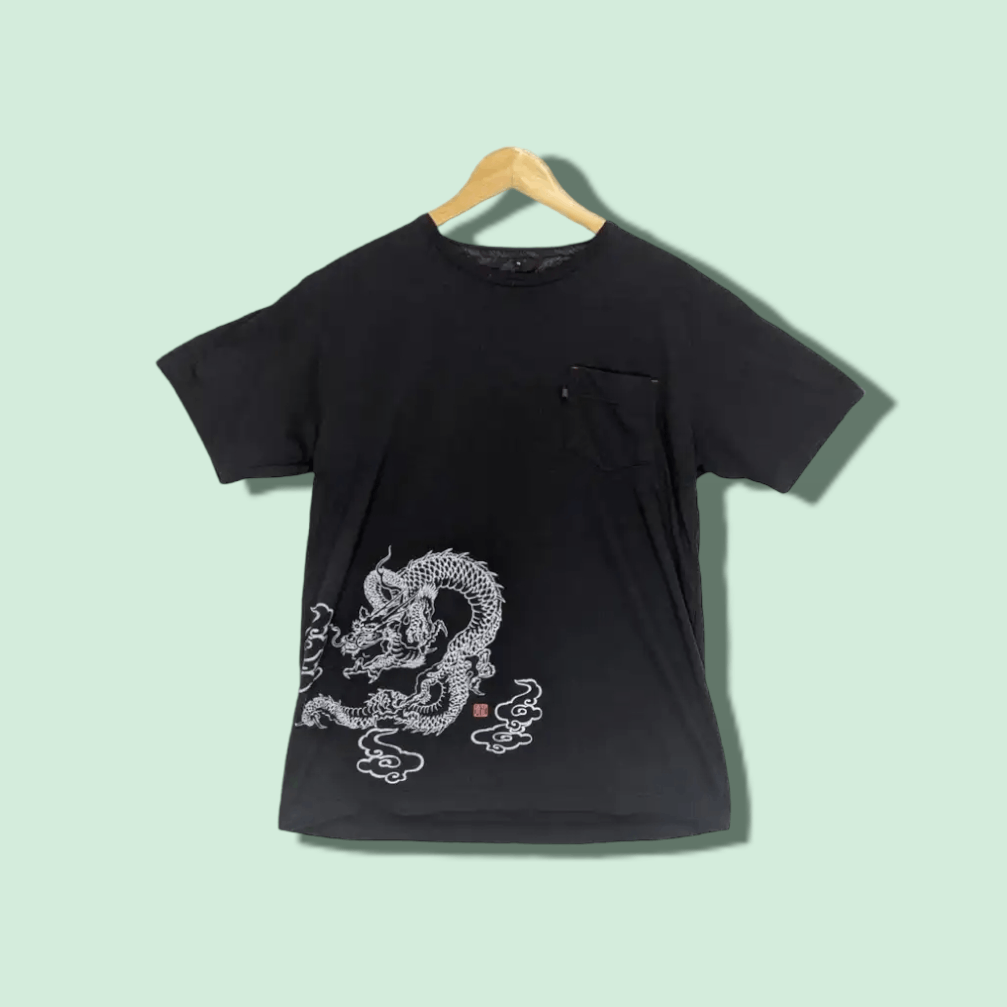 Japanese Brand Japan DRAGON Yakuza Tattoo Graphic T-Shirt Size US M / EU 48-50 / 2 - 1 Thumbnail