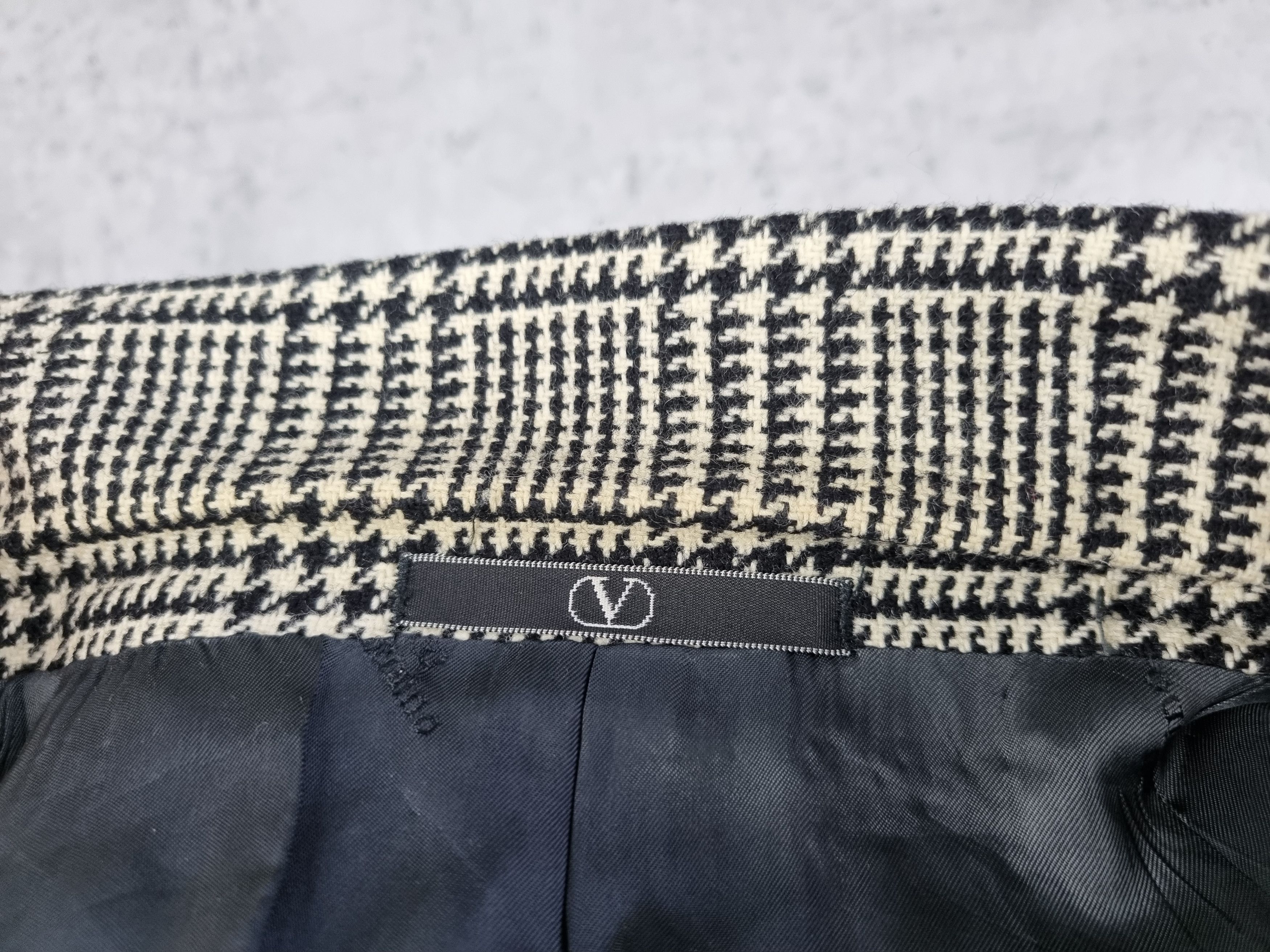 Valentino Vintage 90 VALENTINO Plaid Wool Formal Blazer Size US M / EU 48-50 / 2 - 10 Thumbnail