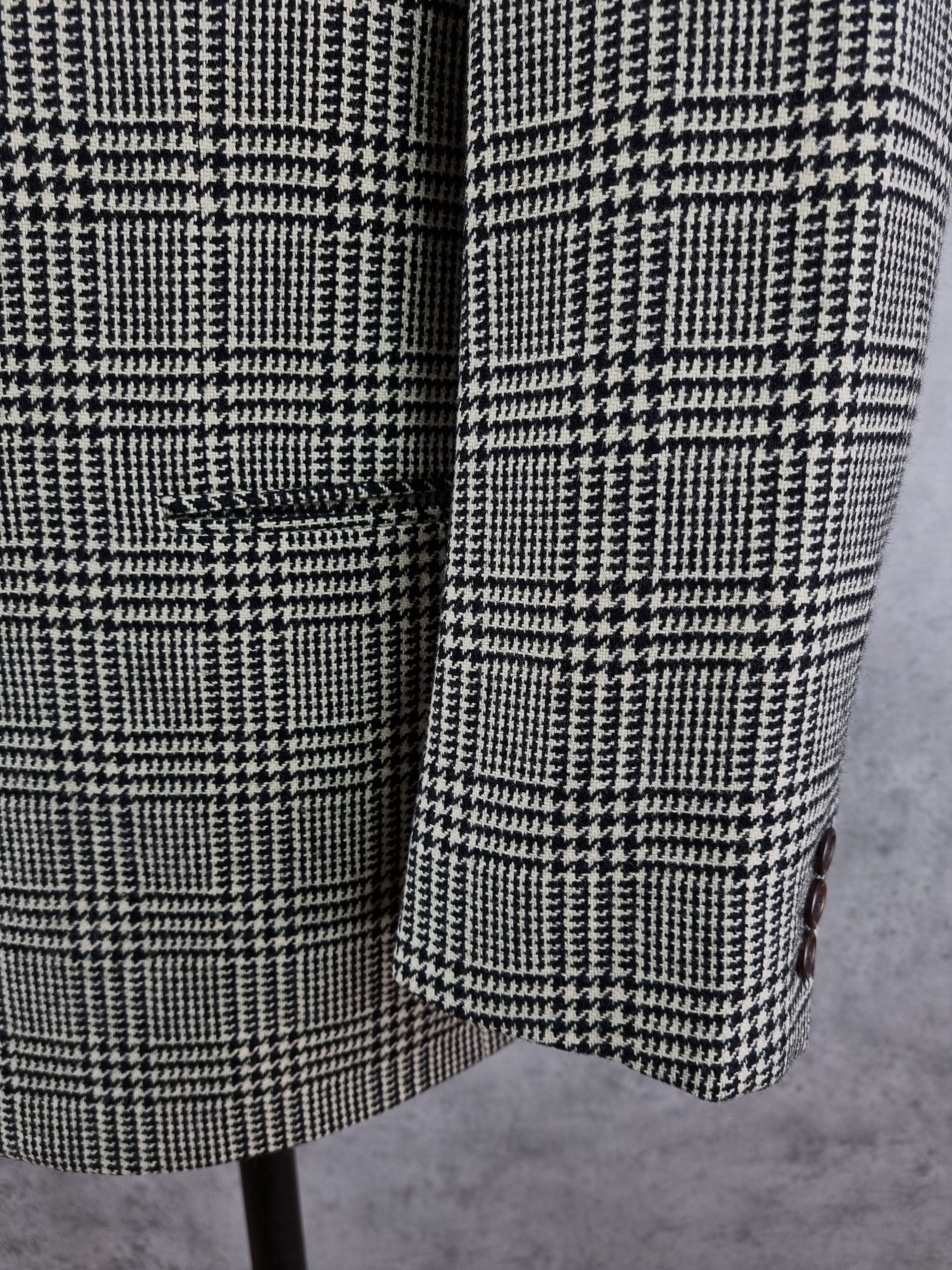 Valentino Vintage 90 VALENTINO Plaid Wool Formal Blazer Size US M / EU 48-50 / 2 - 8 Thumbnail