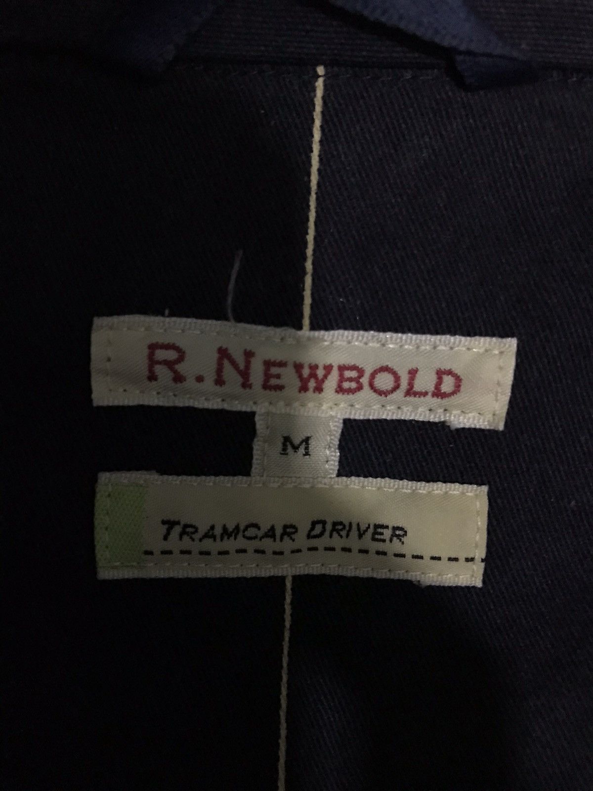 R.Newbold R.NEWBOLD TRAMCAR DRIVER JACKET COAT Size US M / EU 48-50 / 2 - 13 Thumbnail