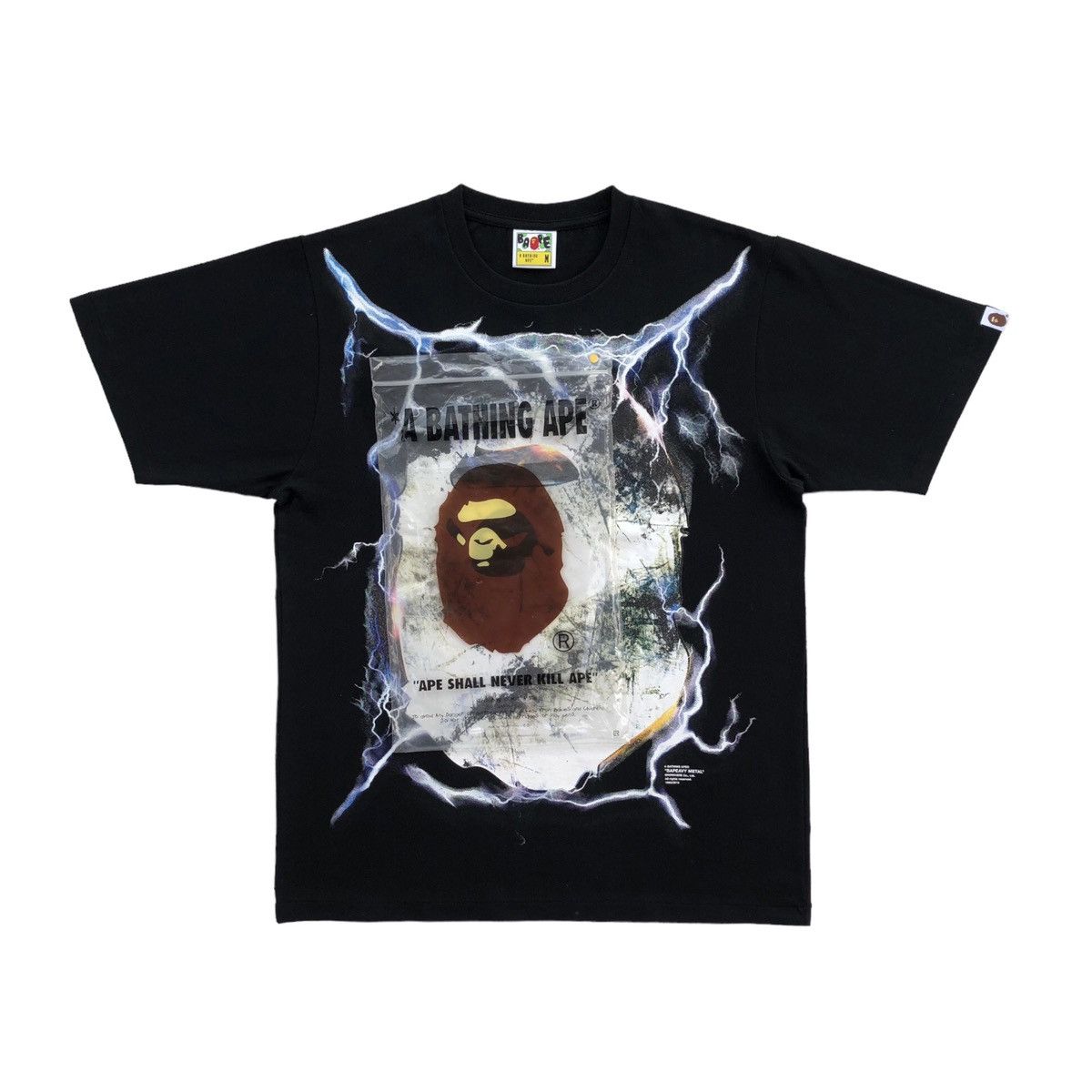 Bape Bapeavy Metal Tee Size US M / EU 48-50 / 2 - 4 Thumbnail
