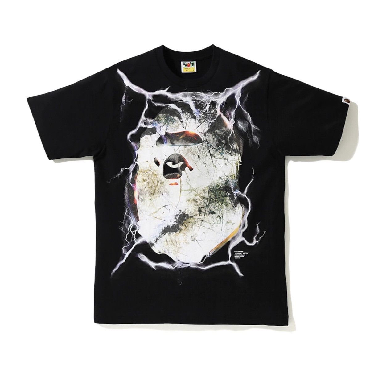 Bape Bapeavy Metal Tee Size US M / EU 48-50 / 2 - 1 Thumbnail