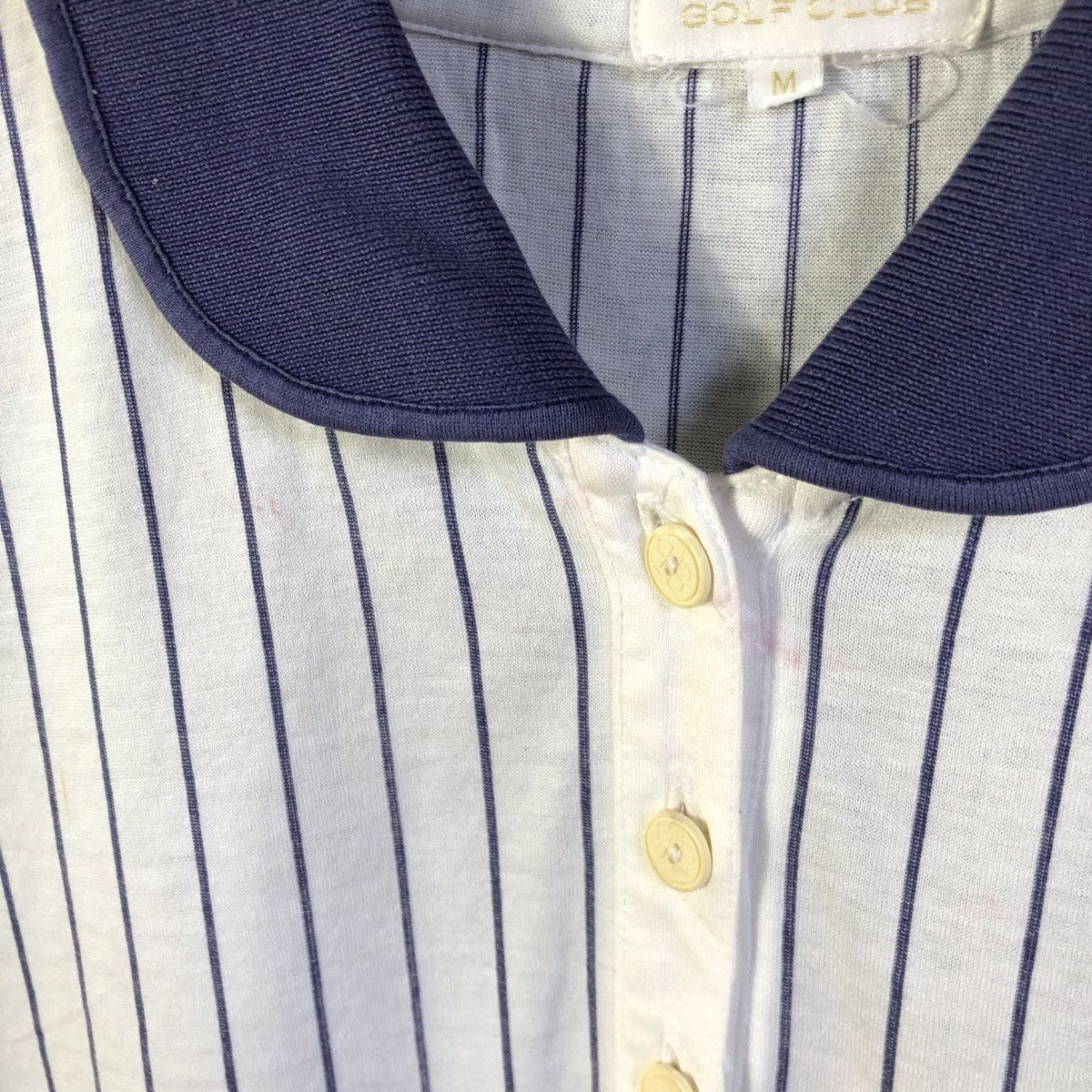 Balenciaga Vintage Balenciaga Golf Stripes Polo Tshirt Size US S / EU 44-46 / 1 - 7 Thumbnail