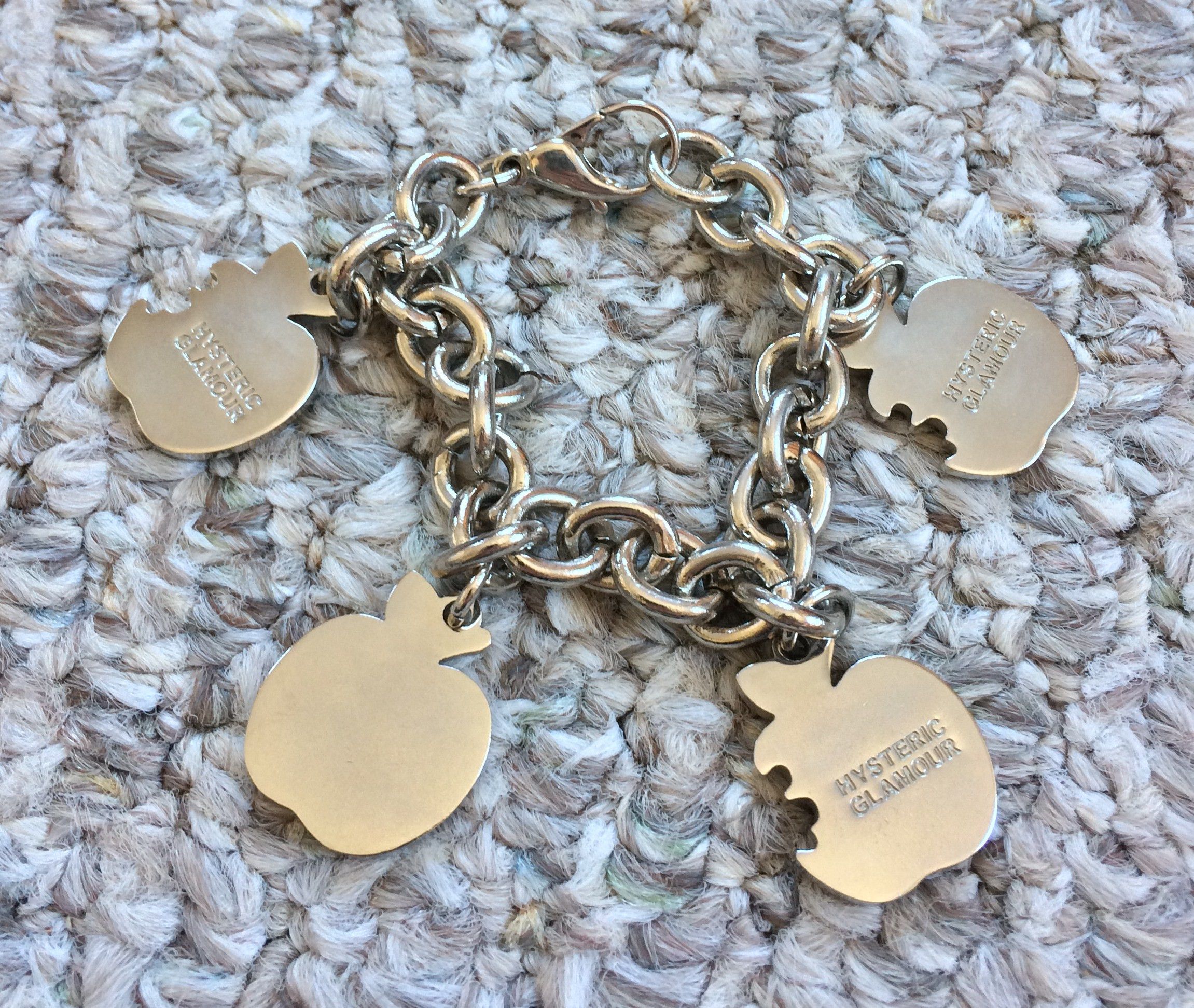 Hysteric Glamour Hysteric Glamour Skull Apple Charm Bracelet Size ONE SIZE - 2 Thumbnail