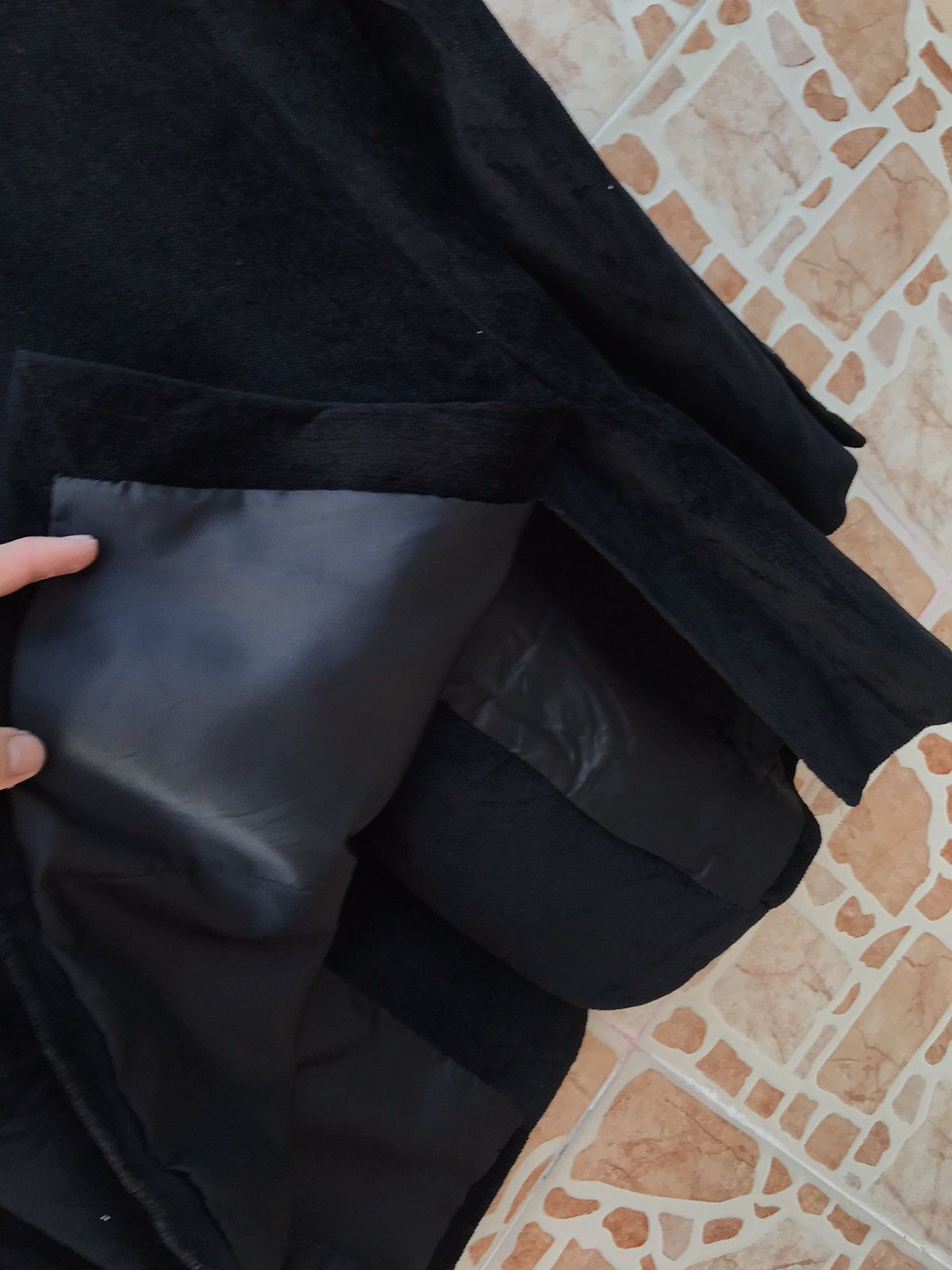 Balenciaga × Designer BALENCIAGA COAT VELVET VERY SIMPLE DESIGN Size 38L - 8 Thumbnail