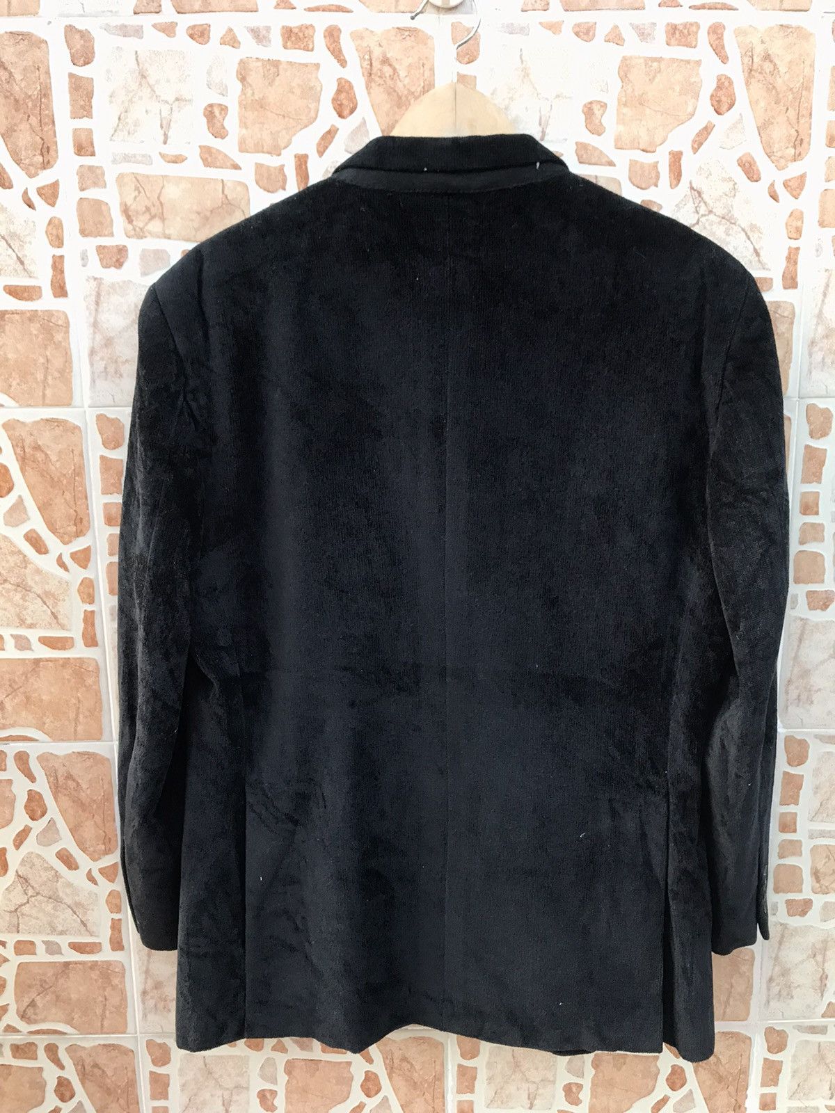 Balenciaga × Designer BALENCIAGA COAT VELVET VERY SIMPLE DESIGN Size 38L - 5 Thumbnail