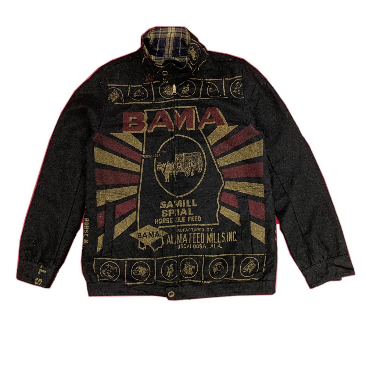 Vintage 🔥Bama Revesible Jacket Style-GK53 Size US S / EU 44-46 / 1 - 1 Thumbnail