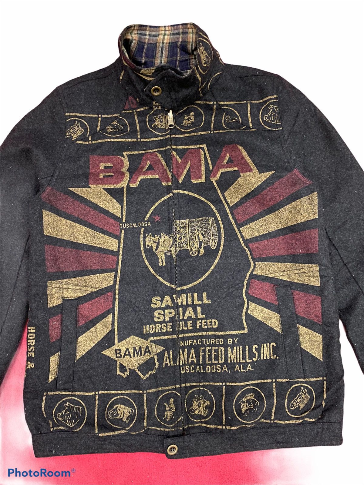 Vintage 🔥Bama Revesible Jacket Style-GK53 Size US S / EU 44-46 / 1 - 3 Thumbnail