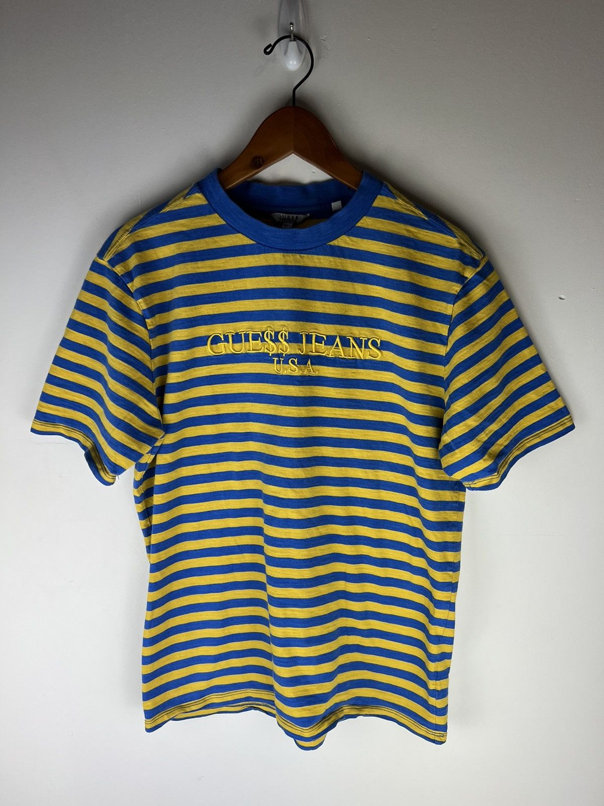 Asap Rocky Guess Jeans Striped Tee - Main Image