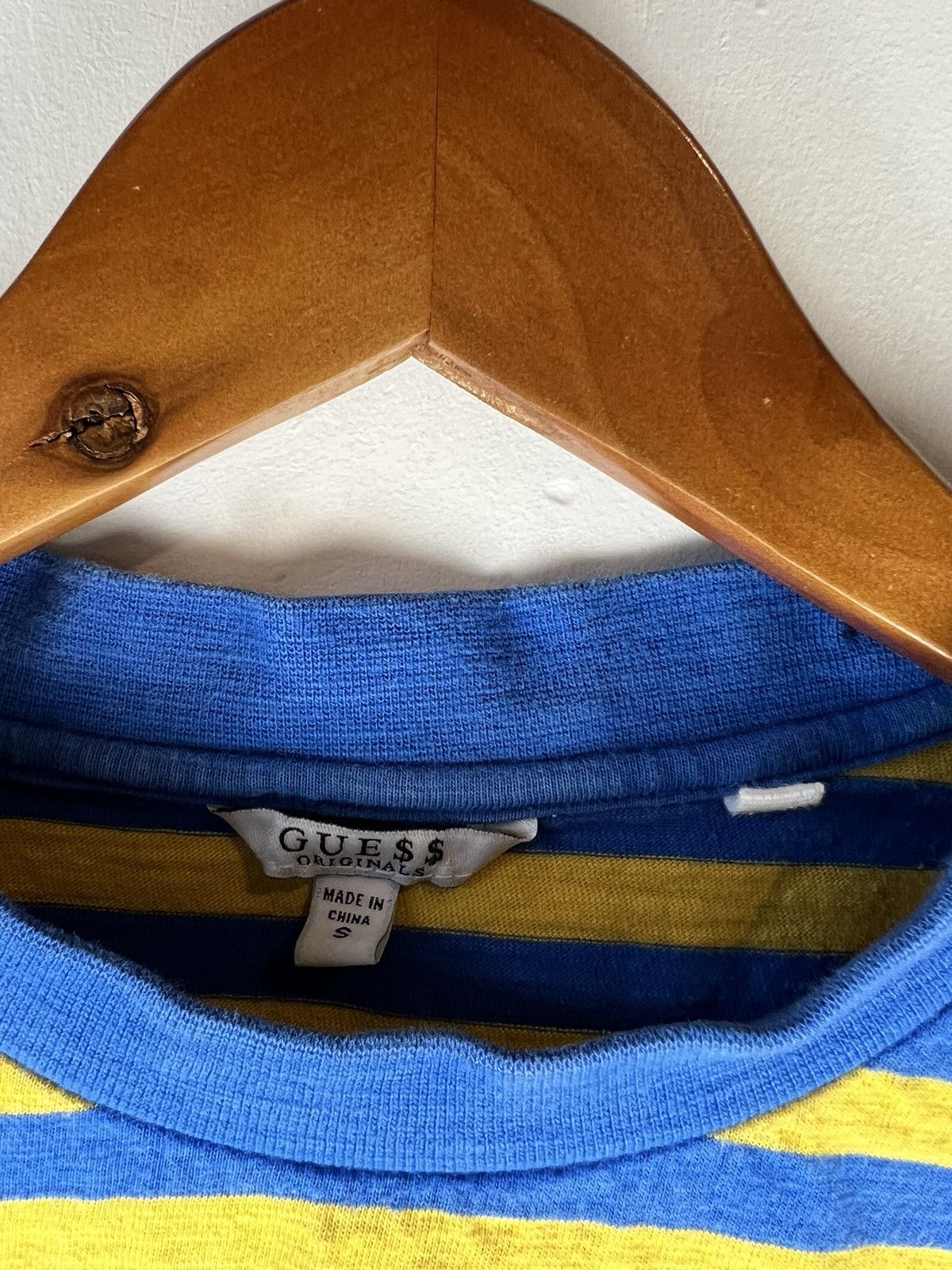 A$AP Rocky × Guess Asap Rocky Guess Jeans Striped Tee Size US S / EU 44-46 / 1 - 4 Thumbnail