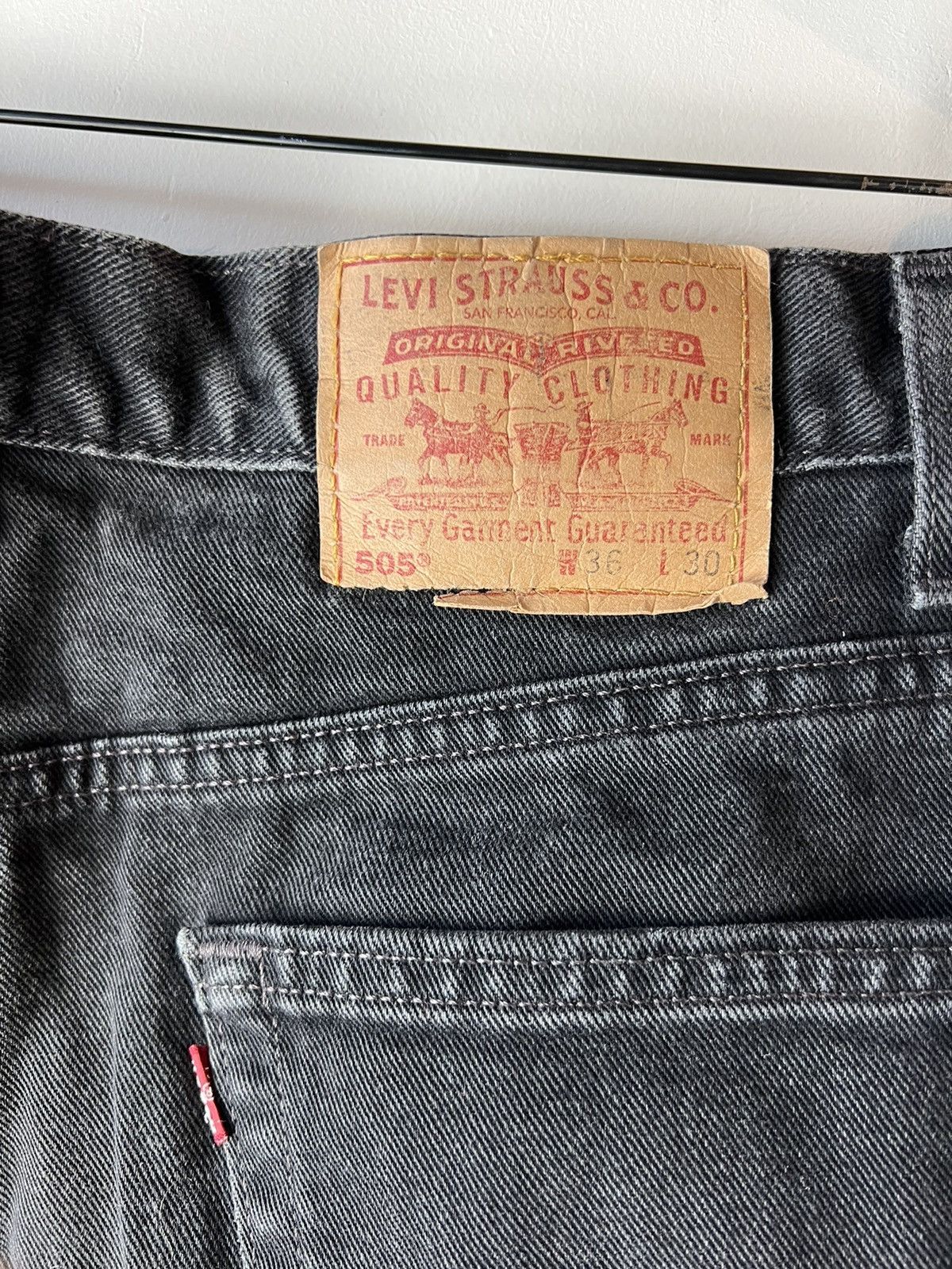 Levi's × Vintage Vintage levis 505 Denim Jeans Size US 34 / EU 50 - 5 Thumbnail
