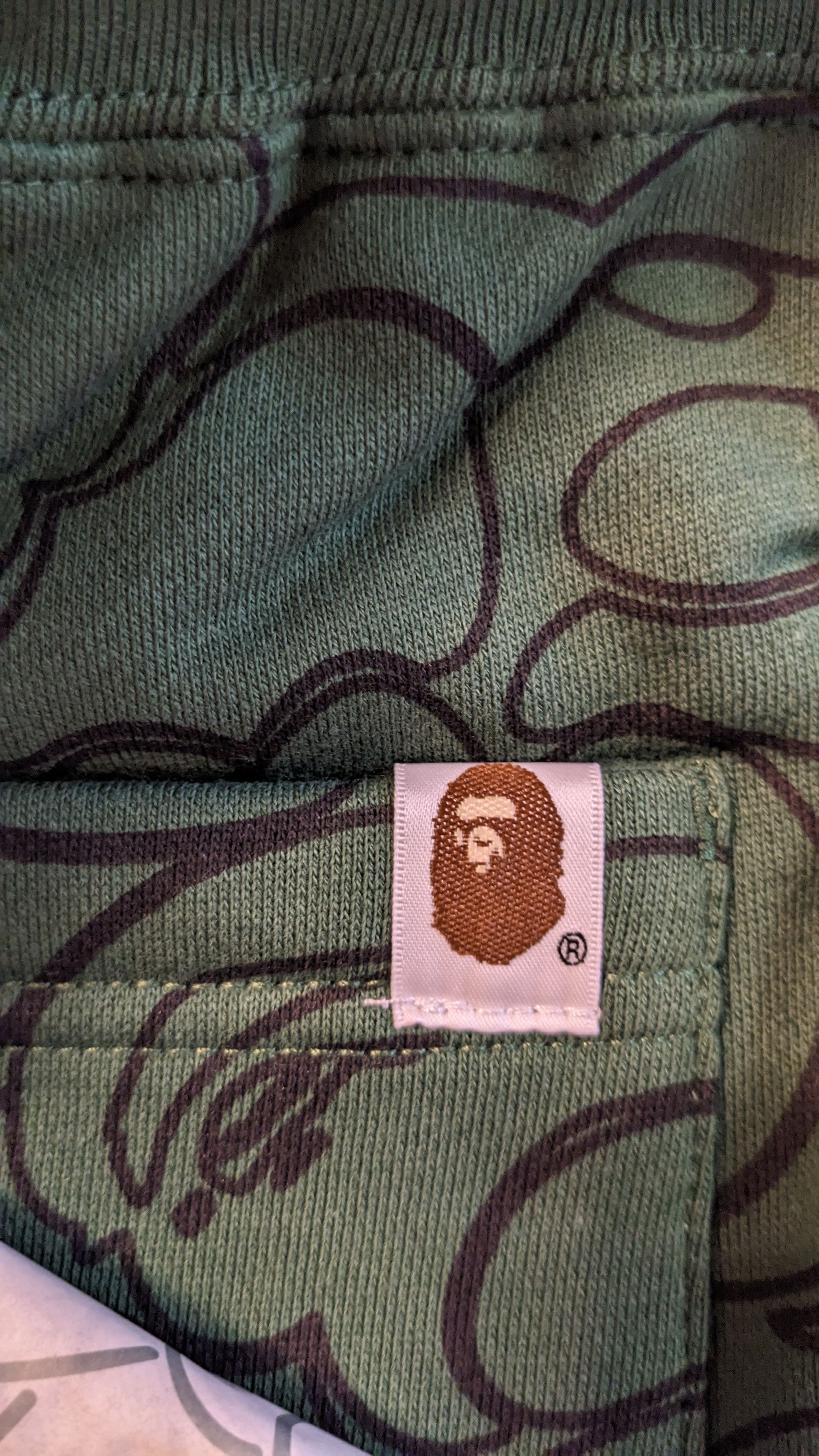 Bape BAPE HAPPY NEW YEAR BAG MILITARY SWEAT PANTS Size US 33 - 5 Thumbnail