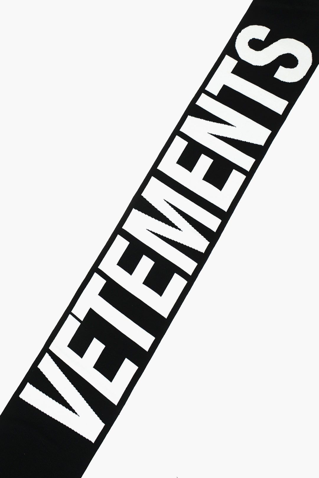 Vetements Scarf in Black & White Size ONE SIZE - 3 Thumbnail