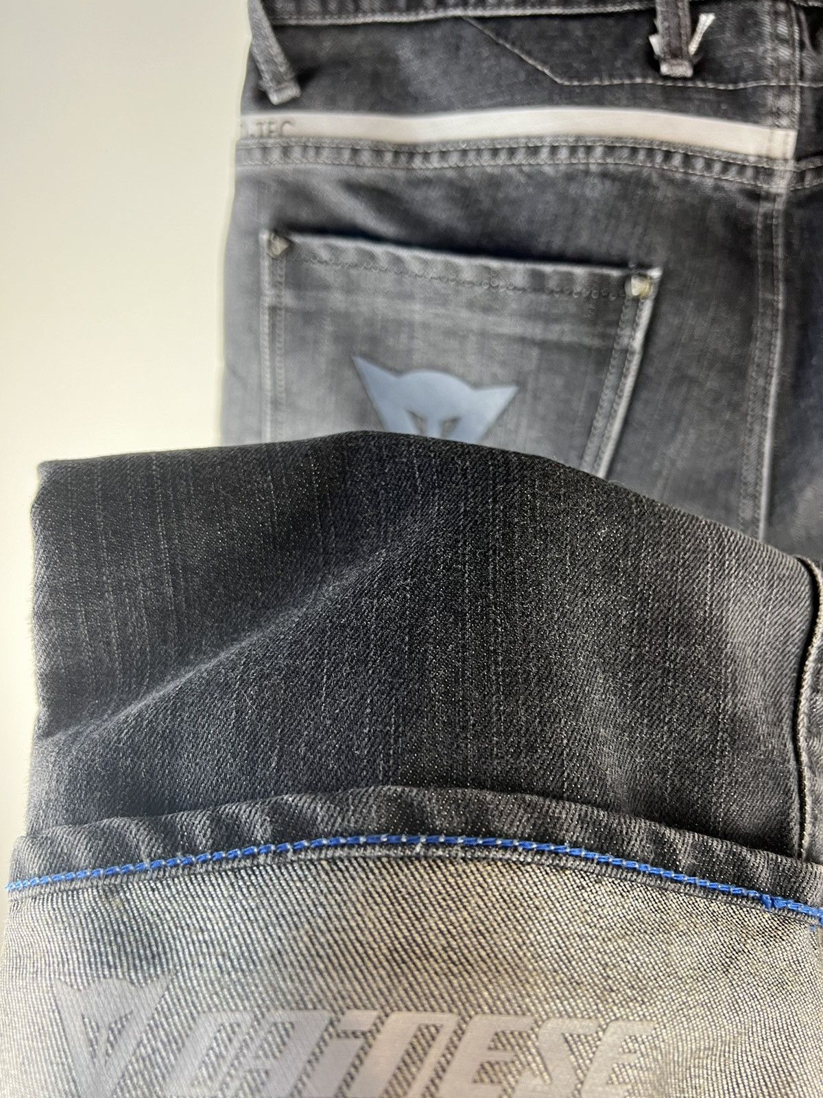 Dainese × Vintage Dainese denim speed concept kevlar stitching jeans Size US 32 / EU 48 - 5 Thumbnail