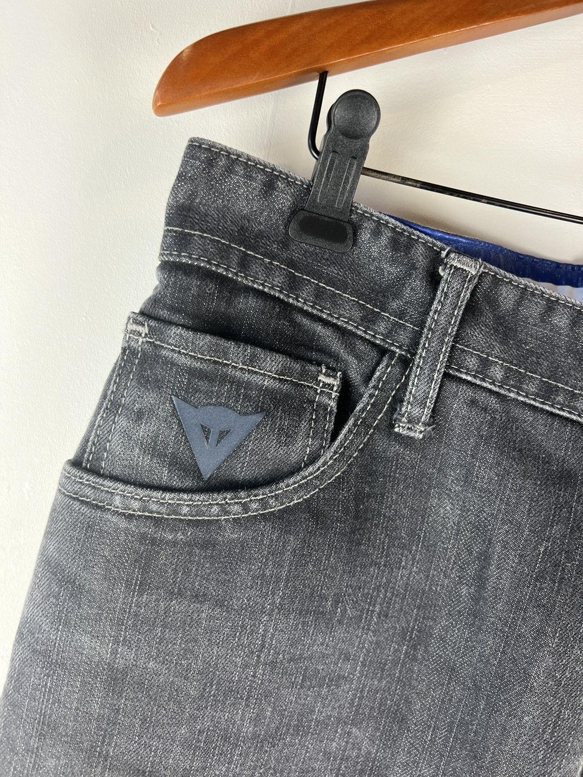 Dainese × Vintage Dainese denim speed concept kevlar stitching jeans Size US 32 / EU 48 - 3 Thumbnail