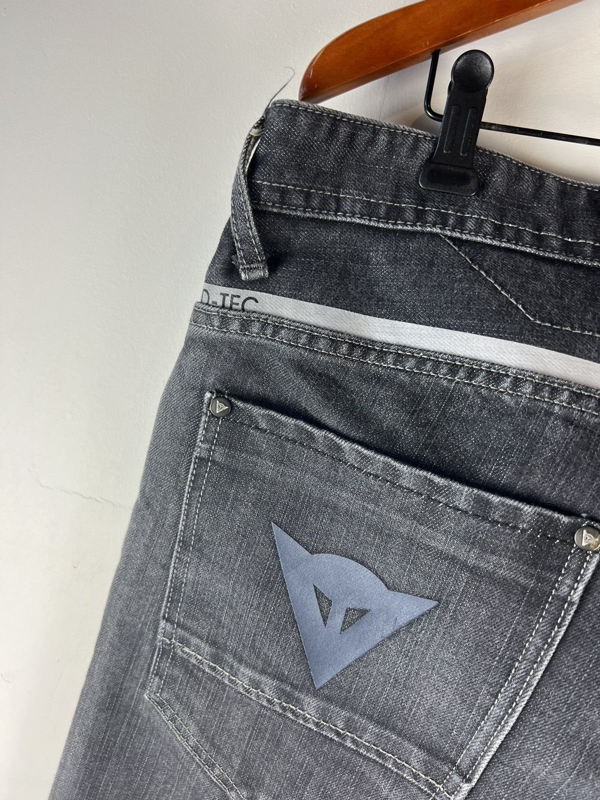 Dainese × Vintage Dainese denim speed concept kevlar stitching jeans Size US 32 / EU 48 - 7 Thumbnail