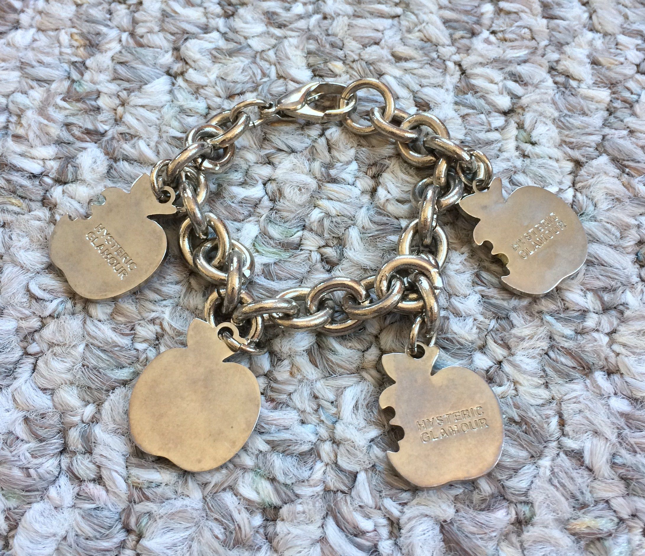 Hysteric Glamour Hysteric Glamour Skull Apple Charm Bracelet Size ONE SIZE - 2 Thumbnail