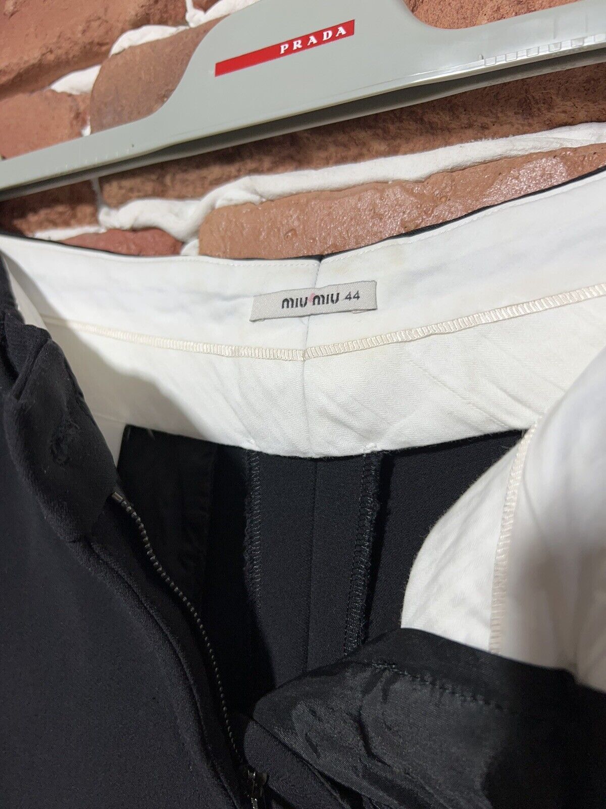 Miu Miu MIU MIU PRADA Pants Trousers Cotton Blend Size 44 Size 30" / US 8 / IT 44 - 7 Thumbnail