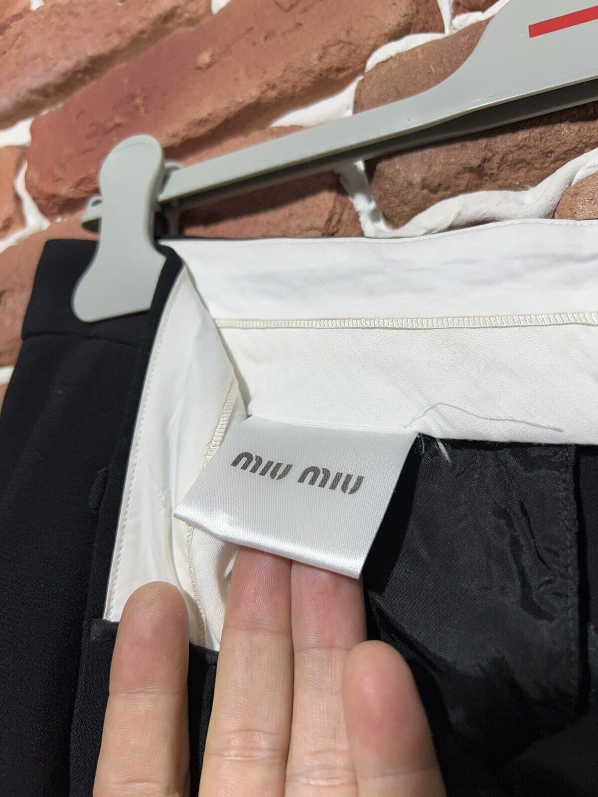 Miu Miu MIU MIU PRADA Pants Trousers Cotton Blend Size 44 Size 30" / US 8 / IT 44 - 9 Thumbnail