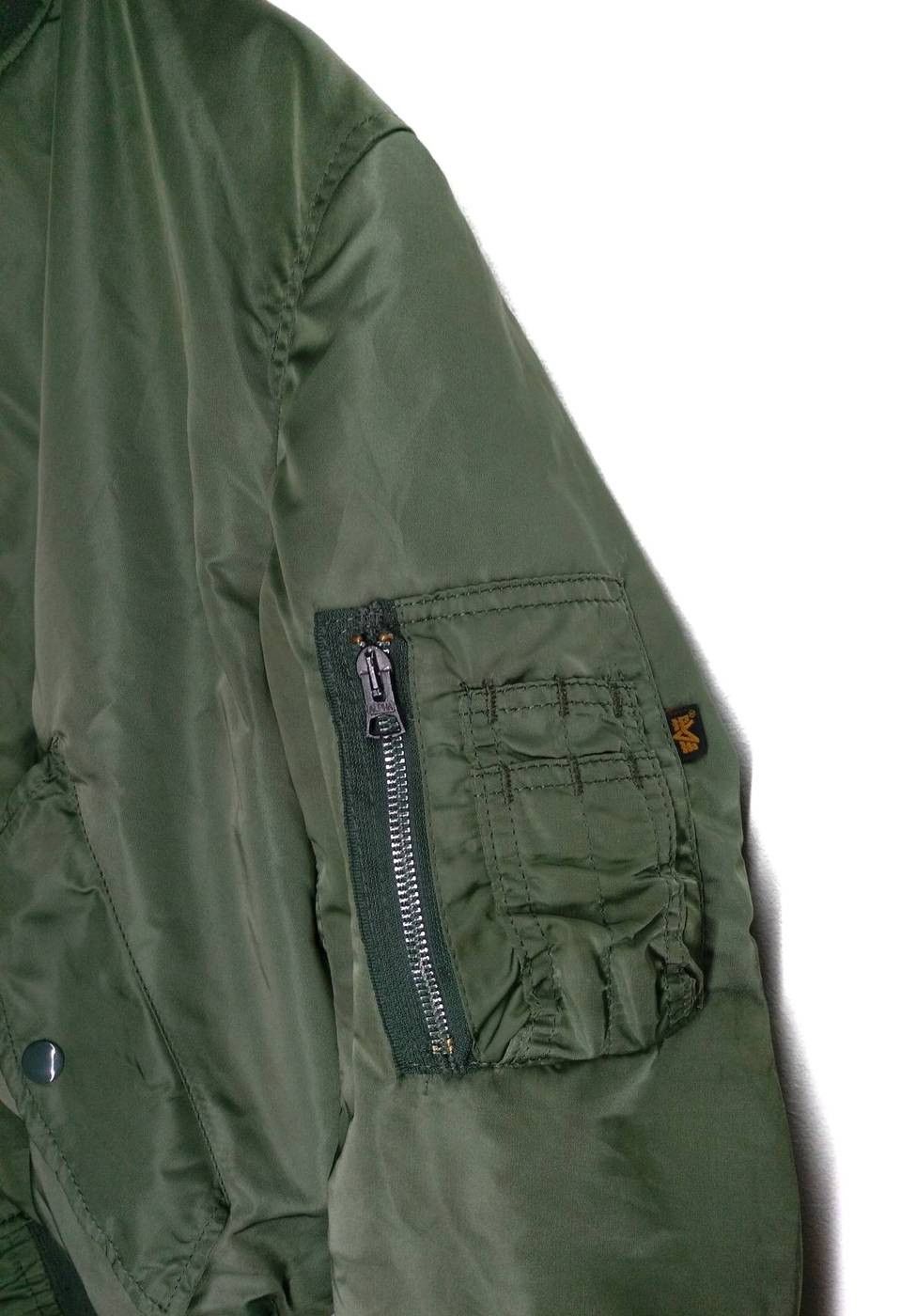 Vintage Usaf Ma-1 Reversible Bomber Jacket Size US L / EU 52-54 / 3 - 2 Thumbnail