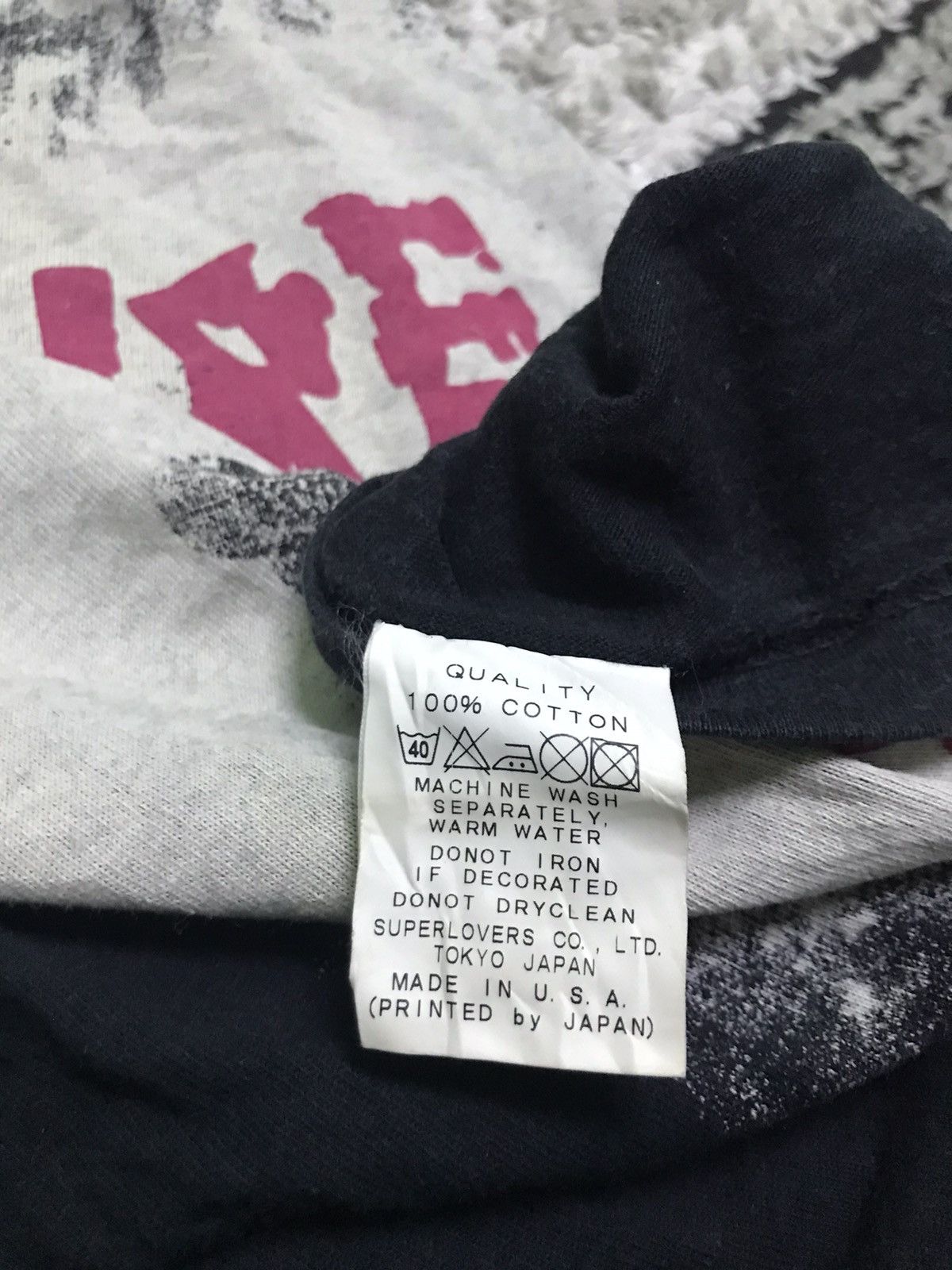 Vintage Super lover tee made in USA Size US XS / EU 42 / 0 - 4 Thumbnail