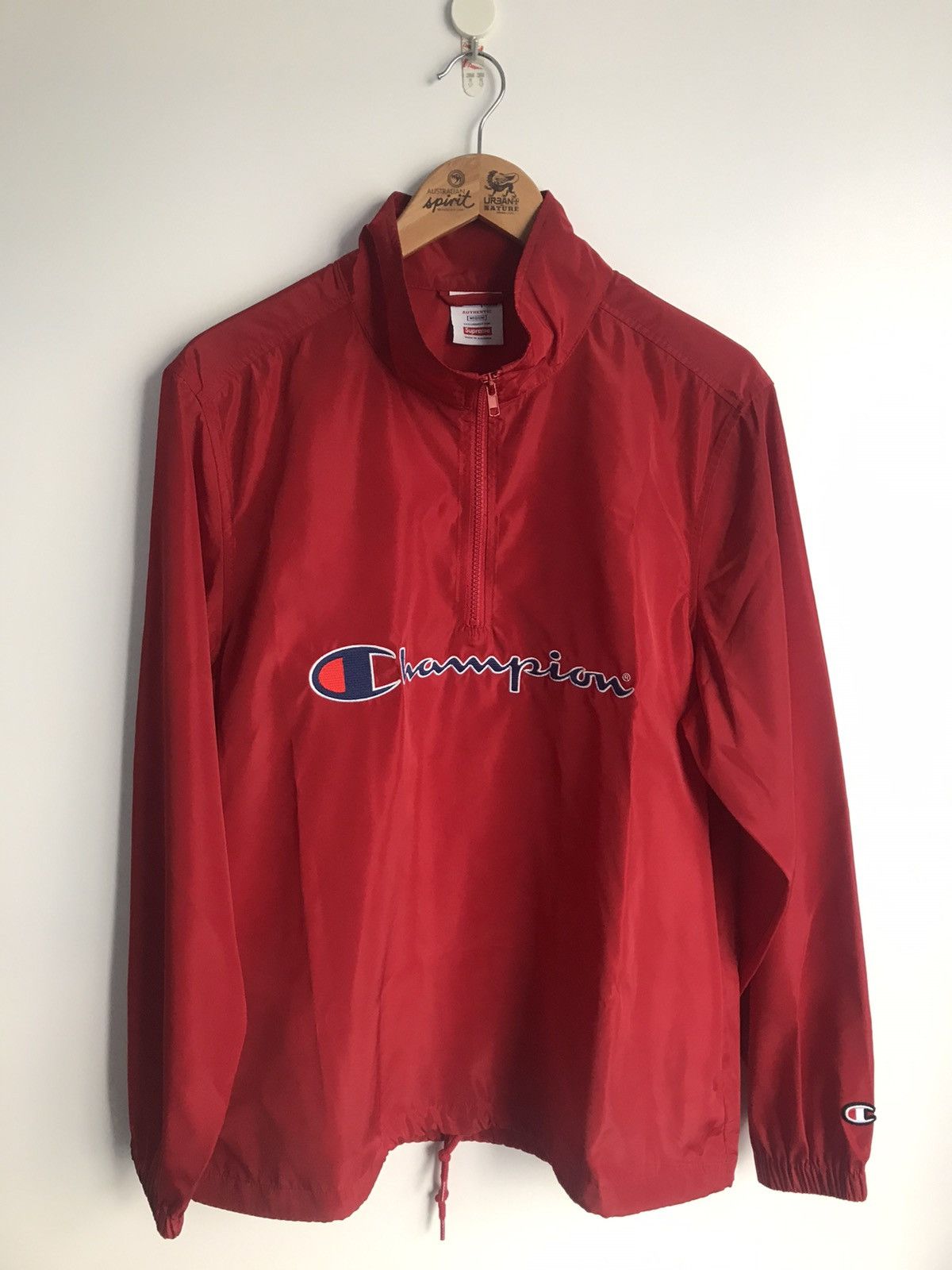 Champion × Supreme Supreme X Champion half zip pullover jacket Size US M / EU 48-50 / 2 - 2 Thumbnail
